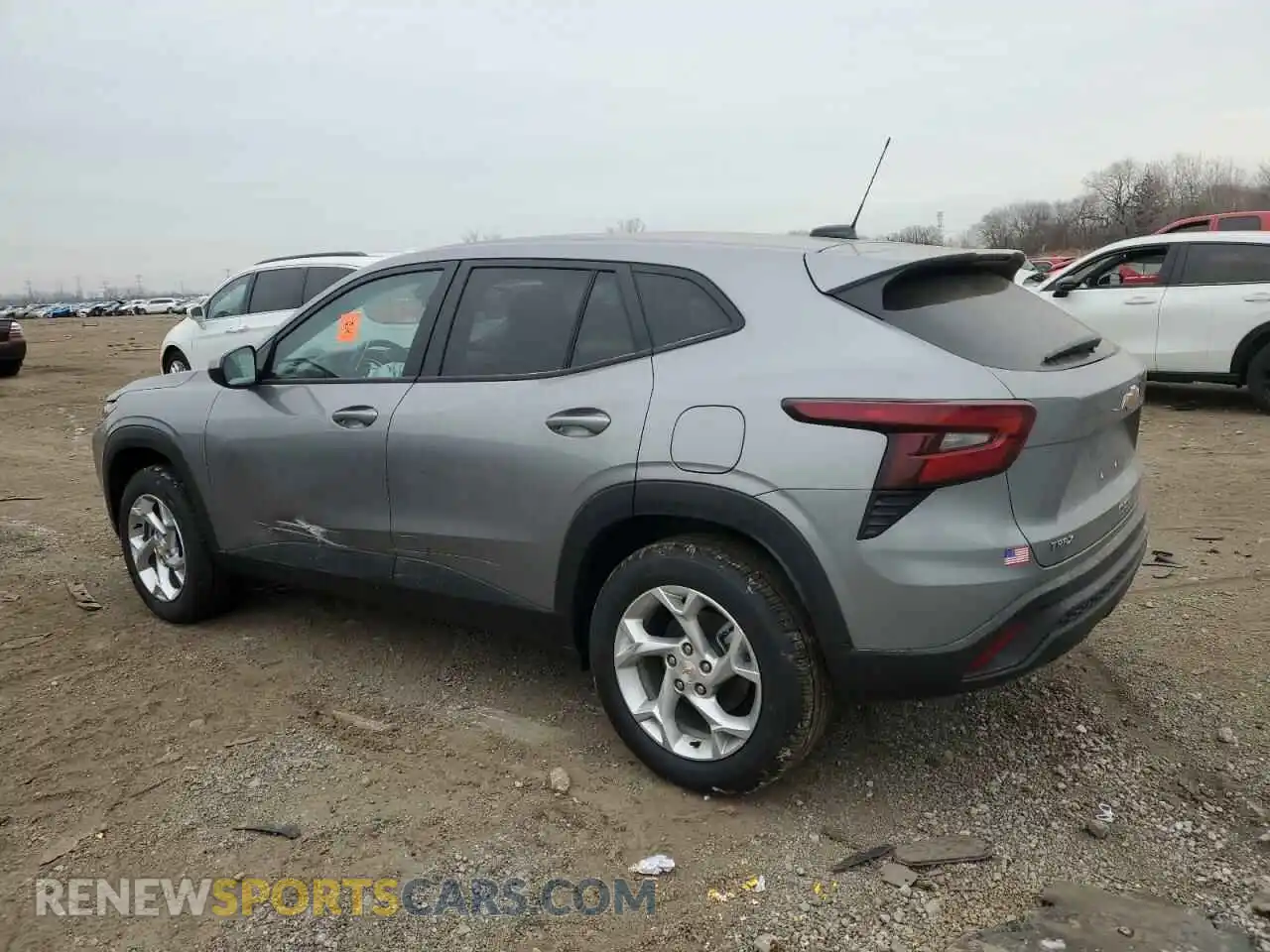 2 Photograph of a damaged car KL77LFEP8SC149835 CHEVROLET TRAX 2025