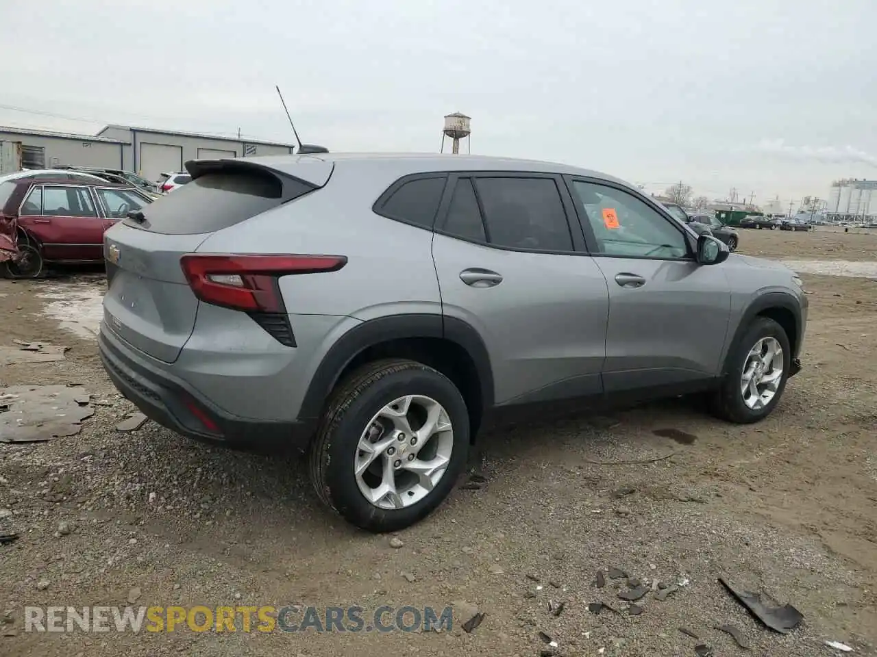3 Photograph of a damaged car KL77LFEP8SC149835 CHEVROLET TRAX 2025