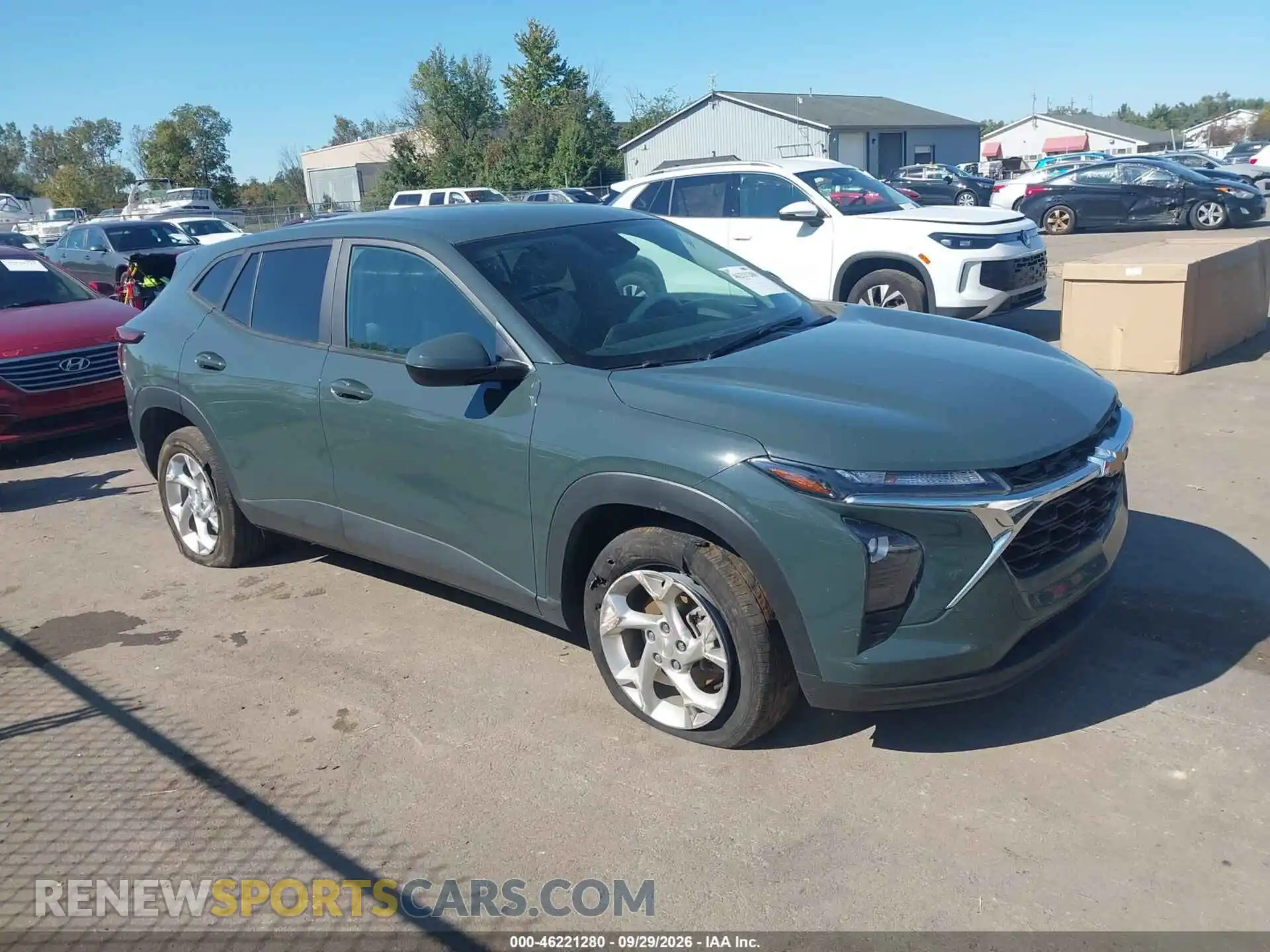 1 Фотография поврежденного автомобиля KL77LFEP8SC202274 CHEVROLET TRAX 2025