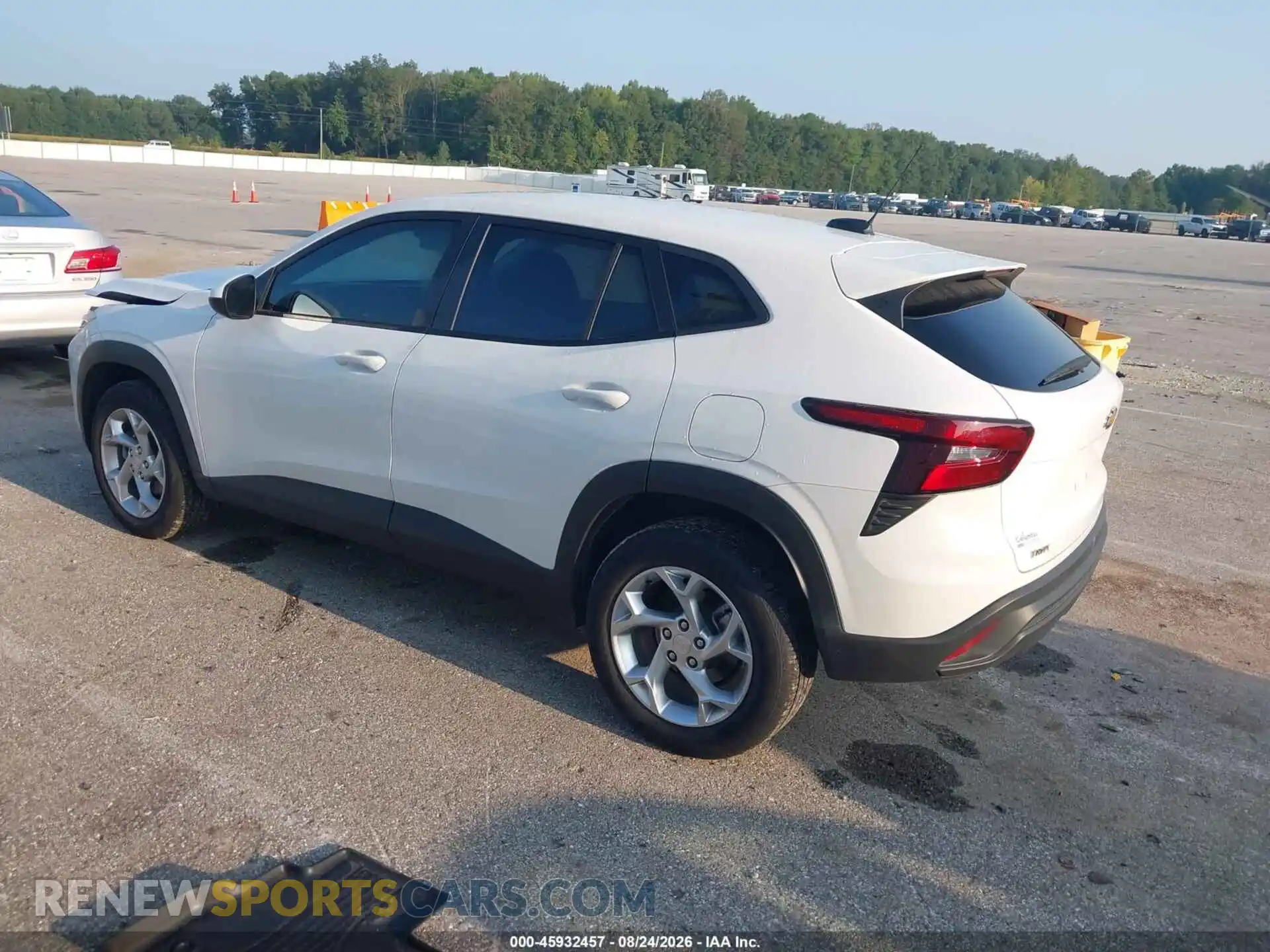 3 fotografías del automóvil dañado KL77LFEP8SC297869 CHEVROLET TRAX 2025