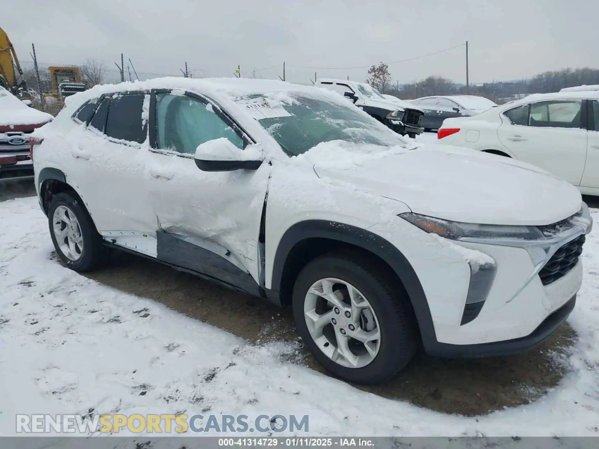 1 Photograph of a damaged car KL77LFEP9SC049906 CHEVROLET TRAX 2025