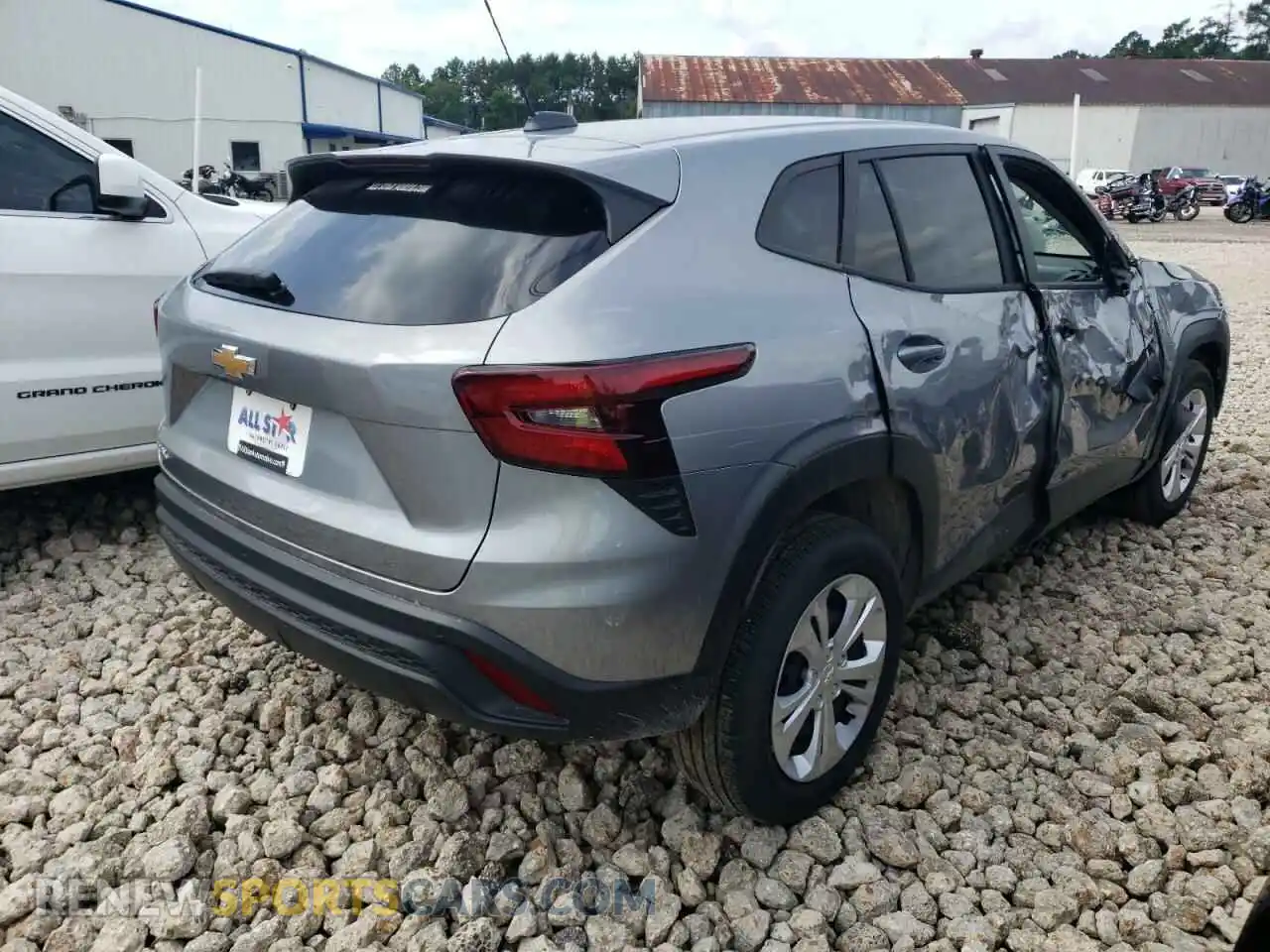 3 Photograph of a damaged car KL77LFEP9SC068939 CHEVROLET TRAX 2025