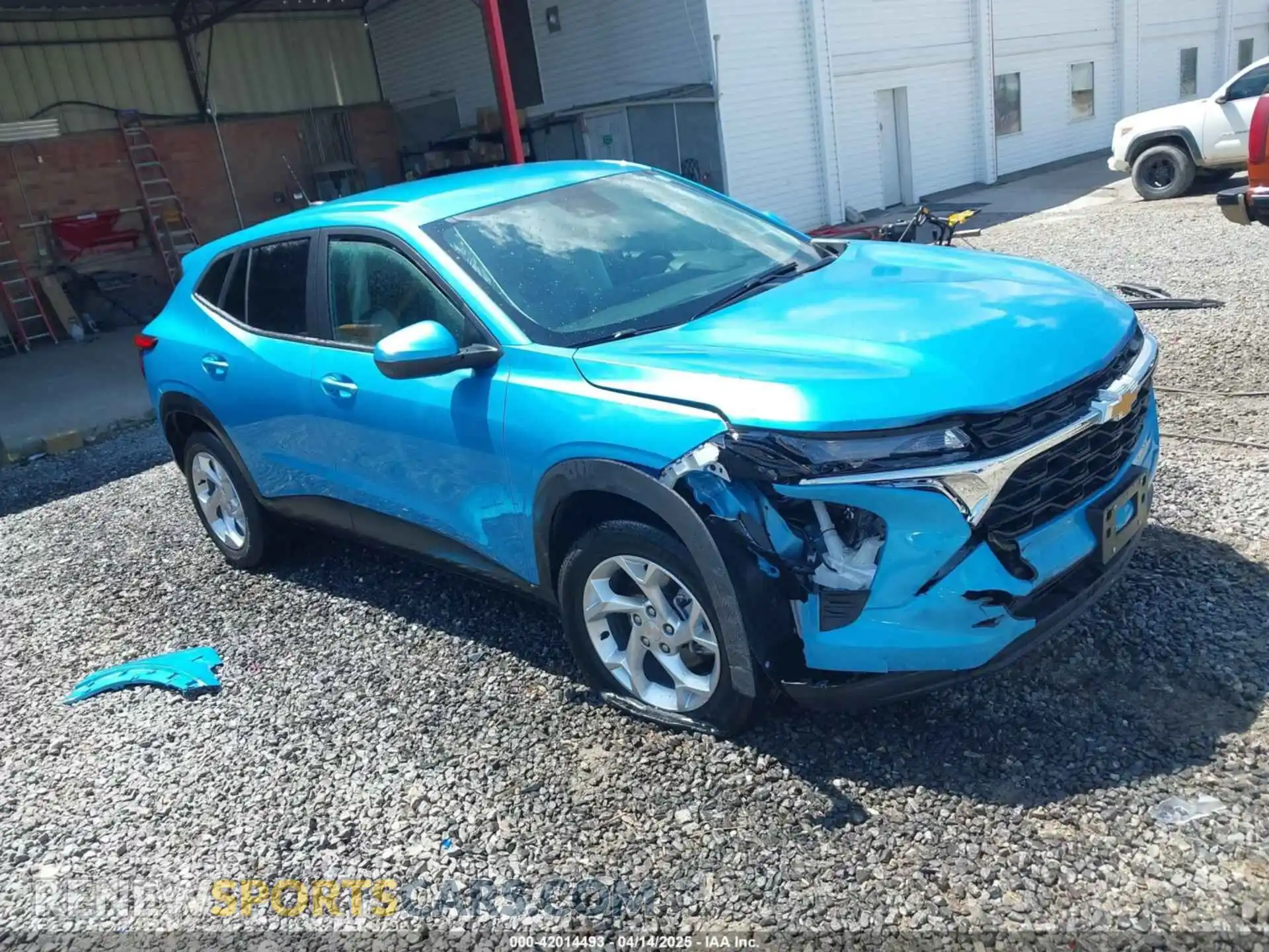 1 Photograph of a damaged car KL77LFEP9SC071677 CHEVROLET TRAX 2025