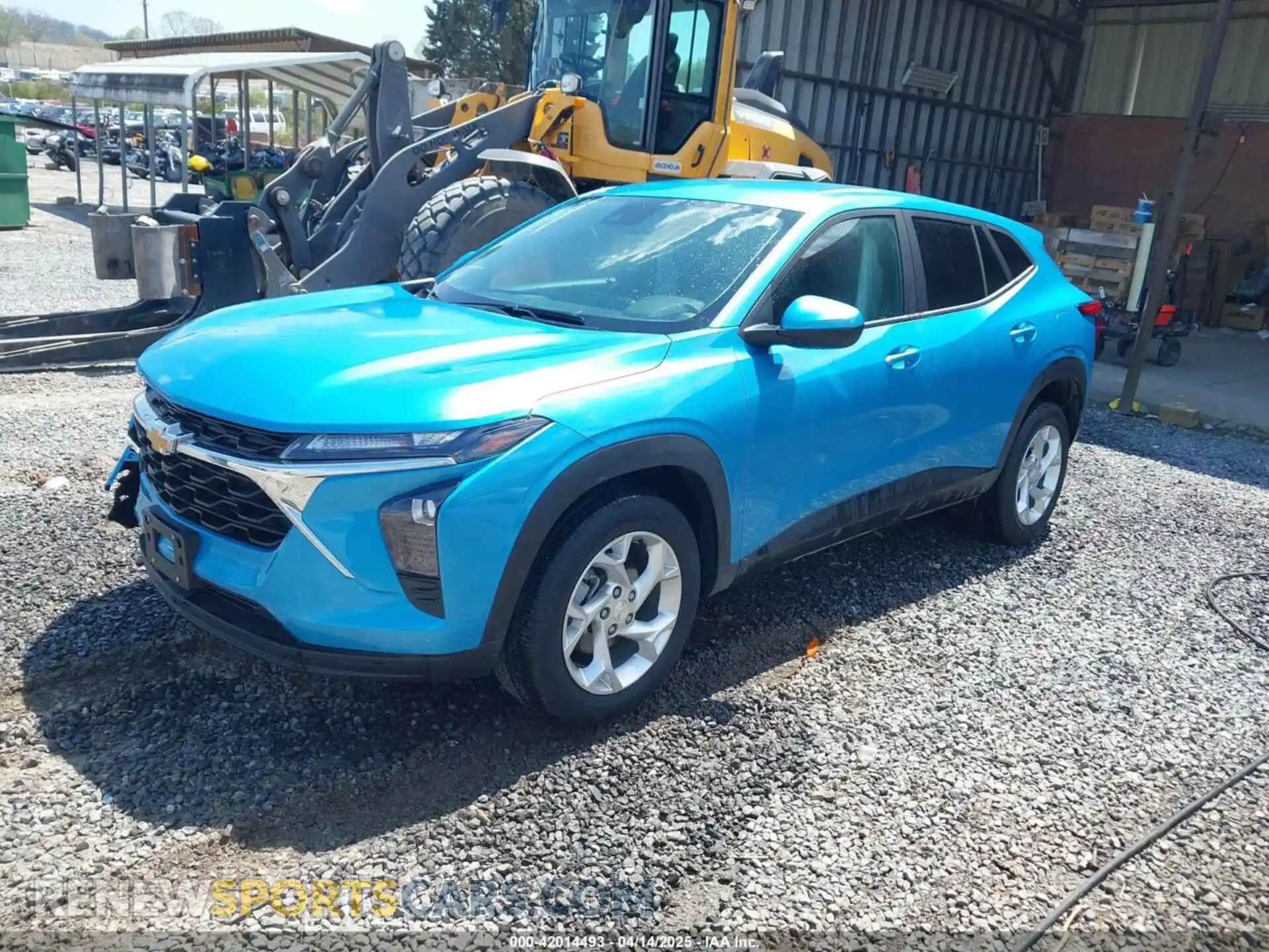 2 Photograph of a damaged car KL77LFEP9SC071677 CHEVROLET TRAX 2025