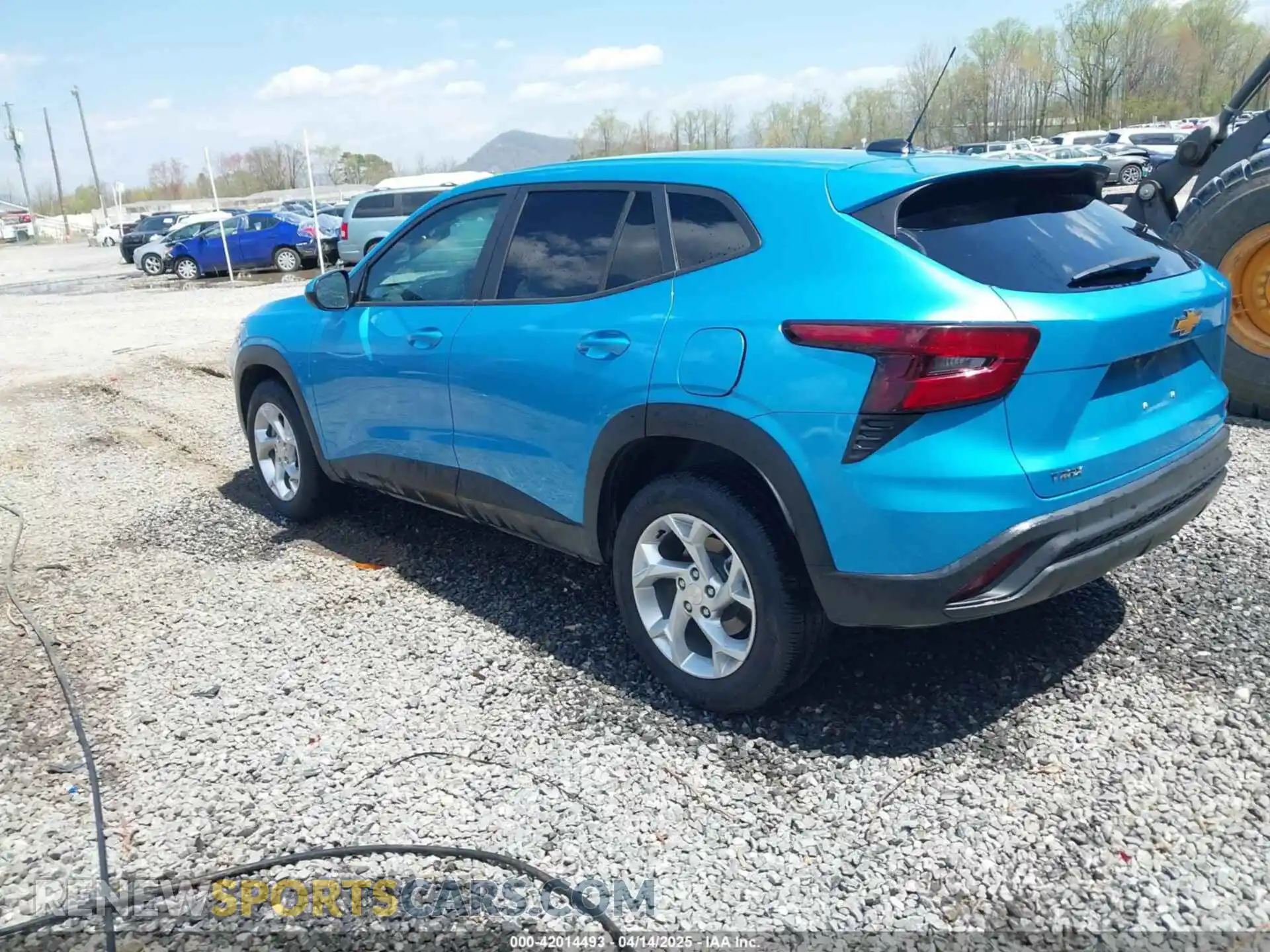 3 Photograph of a damaged car KL77LFEP9SC071677 CHEVROLET TRAX 2025