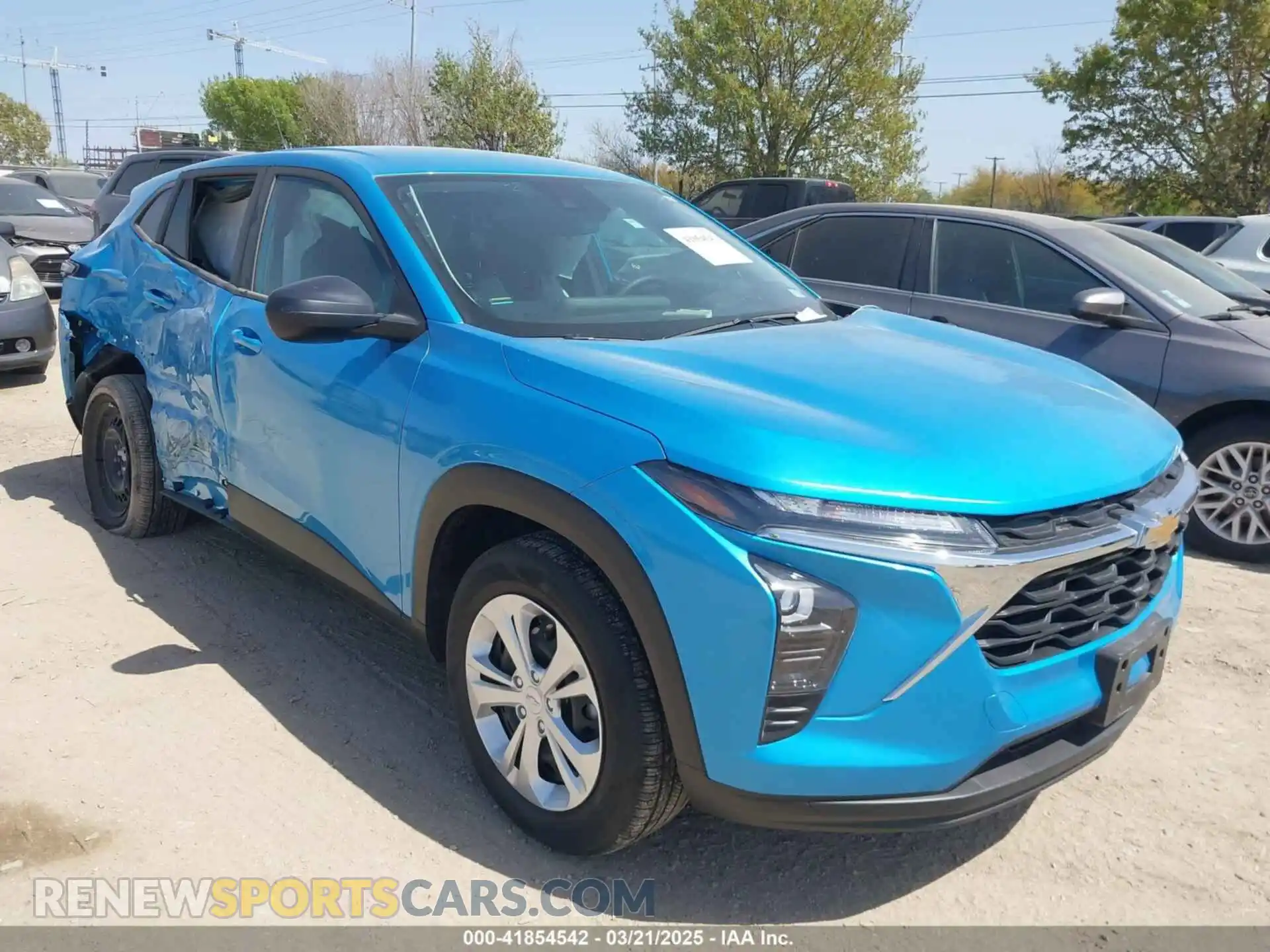 1 Photograph of a damaged car KL77LFEP9SC079181 CHEVROLET TRAX 2025