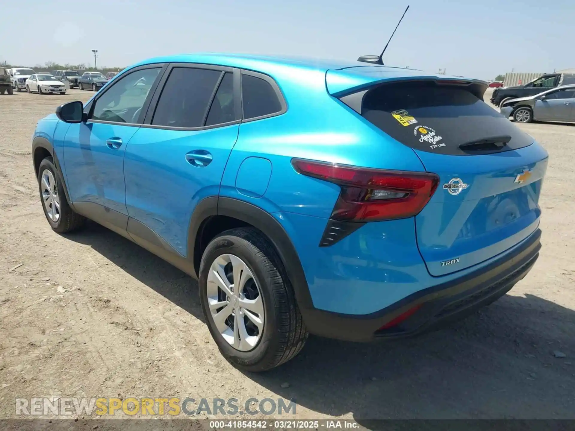 3 Photograph of a damaged car KL77LFEP9SC079181 CHEVROLET TRAX 2025