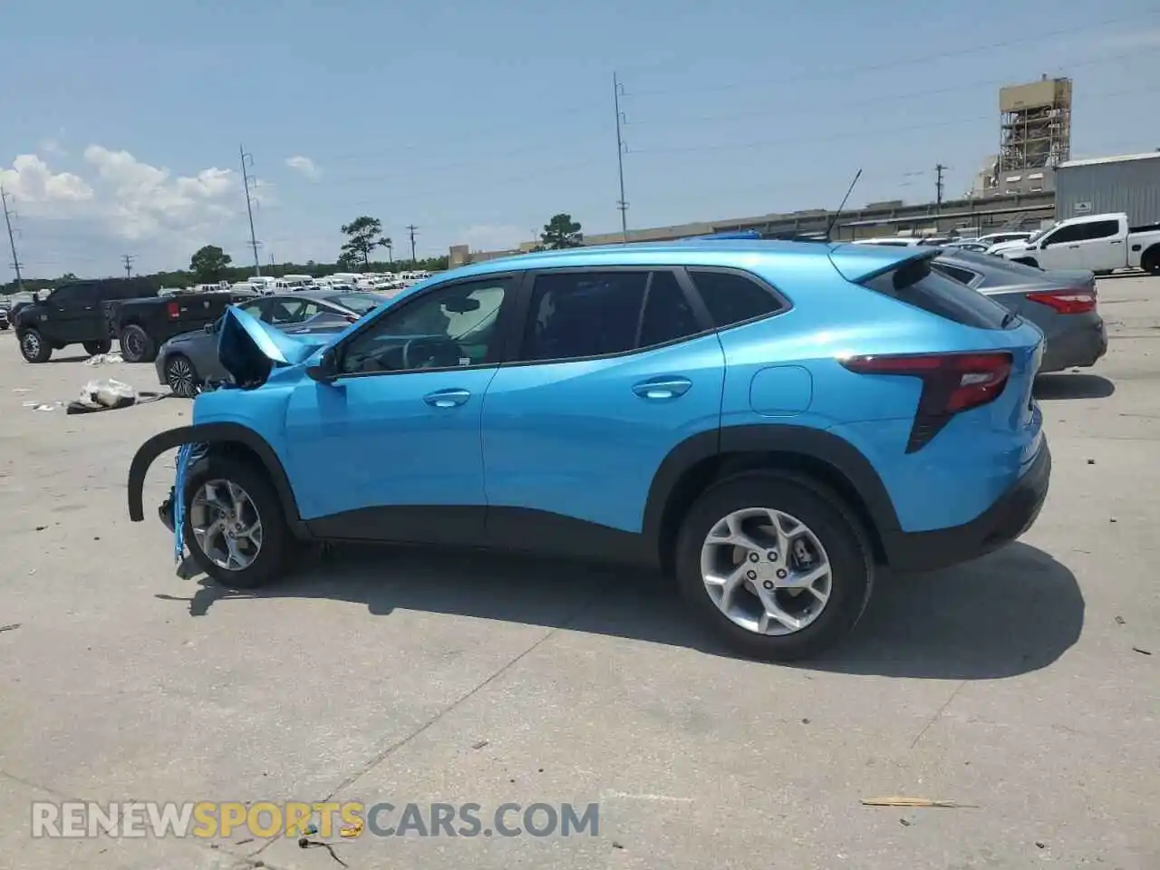 2 Photograph of a damaged car KL77LFEP9SC210738 CHEVROLET TRAX 2025