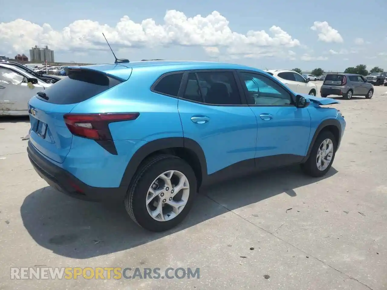 3 Photograph of a damaged car KL77LFEP9SC210738 CHEVROLET TRAX 2025