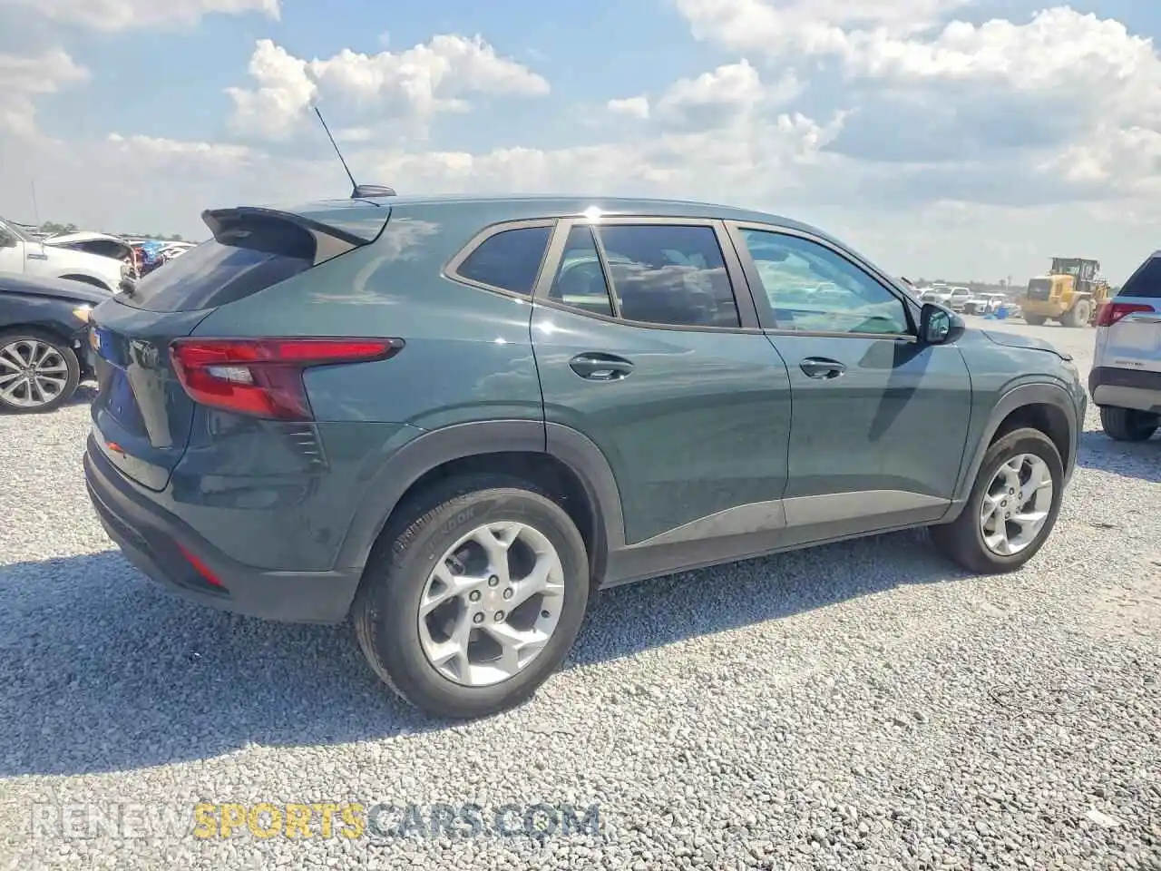 3 Photograph of a damaged car KL77LFEP9SC274858 CHEVROLET TRAX 2025