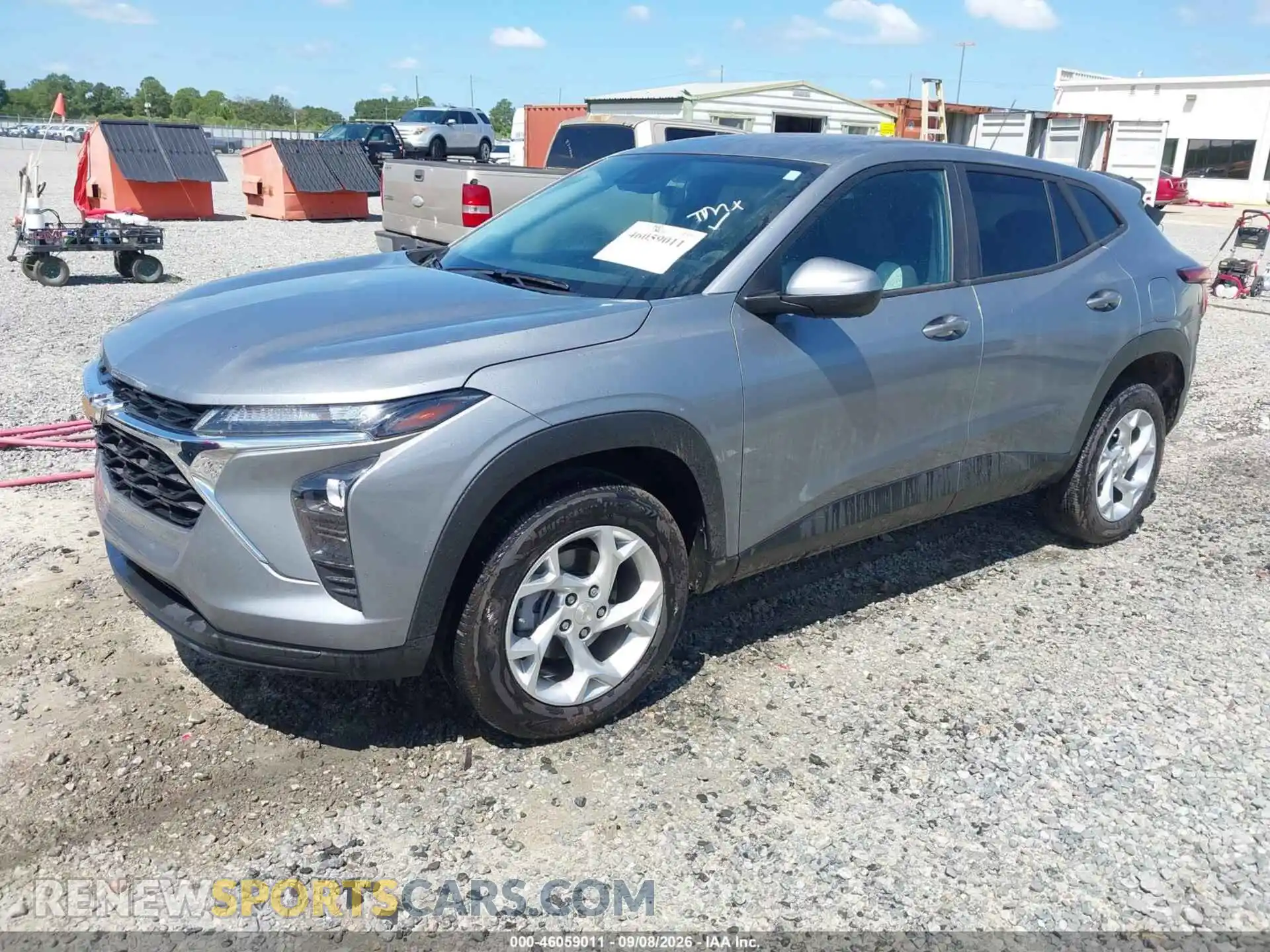 2 Photograph of a damaged car KL77LFEP9SC301573 CHEVROLET TRAX 2025