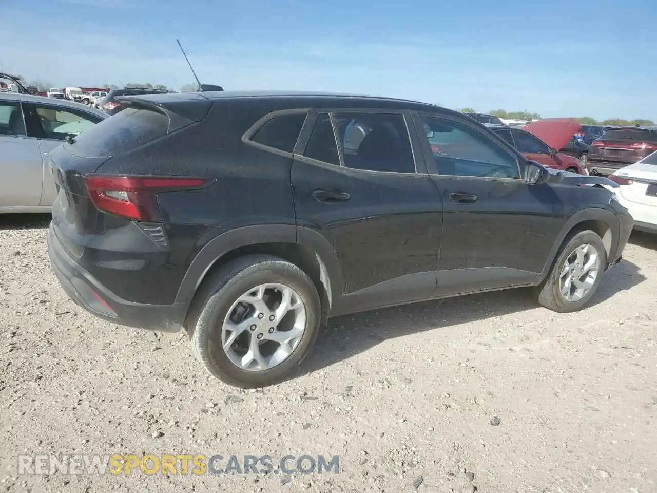 3 Photograph of a damaged car KL77LFEPXSC001959 CHEVROLET TRAX 2025