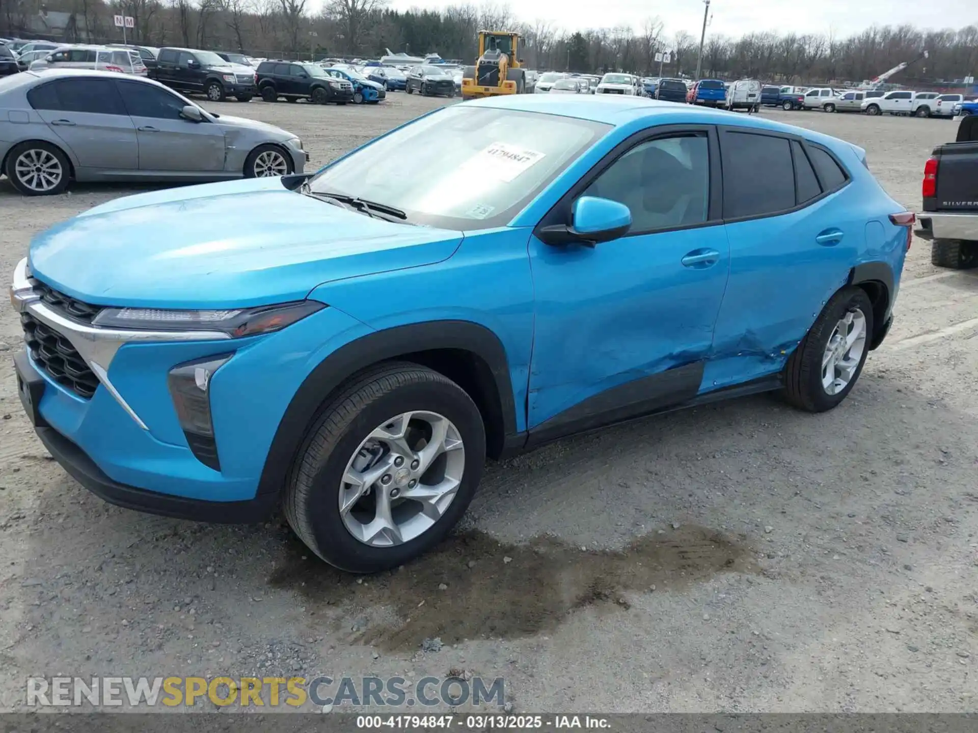 2 Photograph of a damaged car KL77LFEPXSC028269 CHEVROLET TRAX 2025