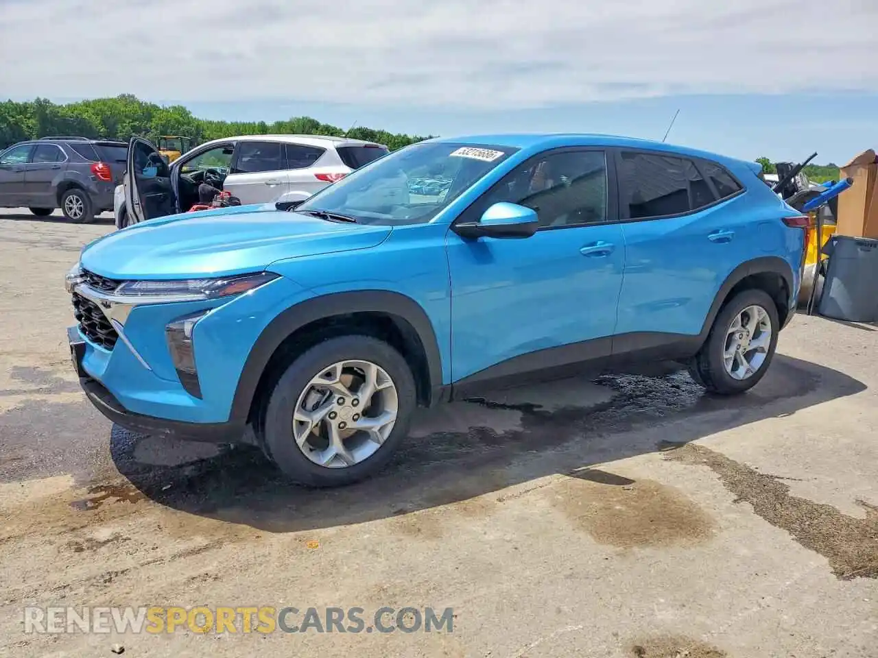 1 Photograph of a damaged car KL77LFEPXSC030636 CHEVROLET TRAX 2025