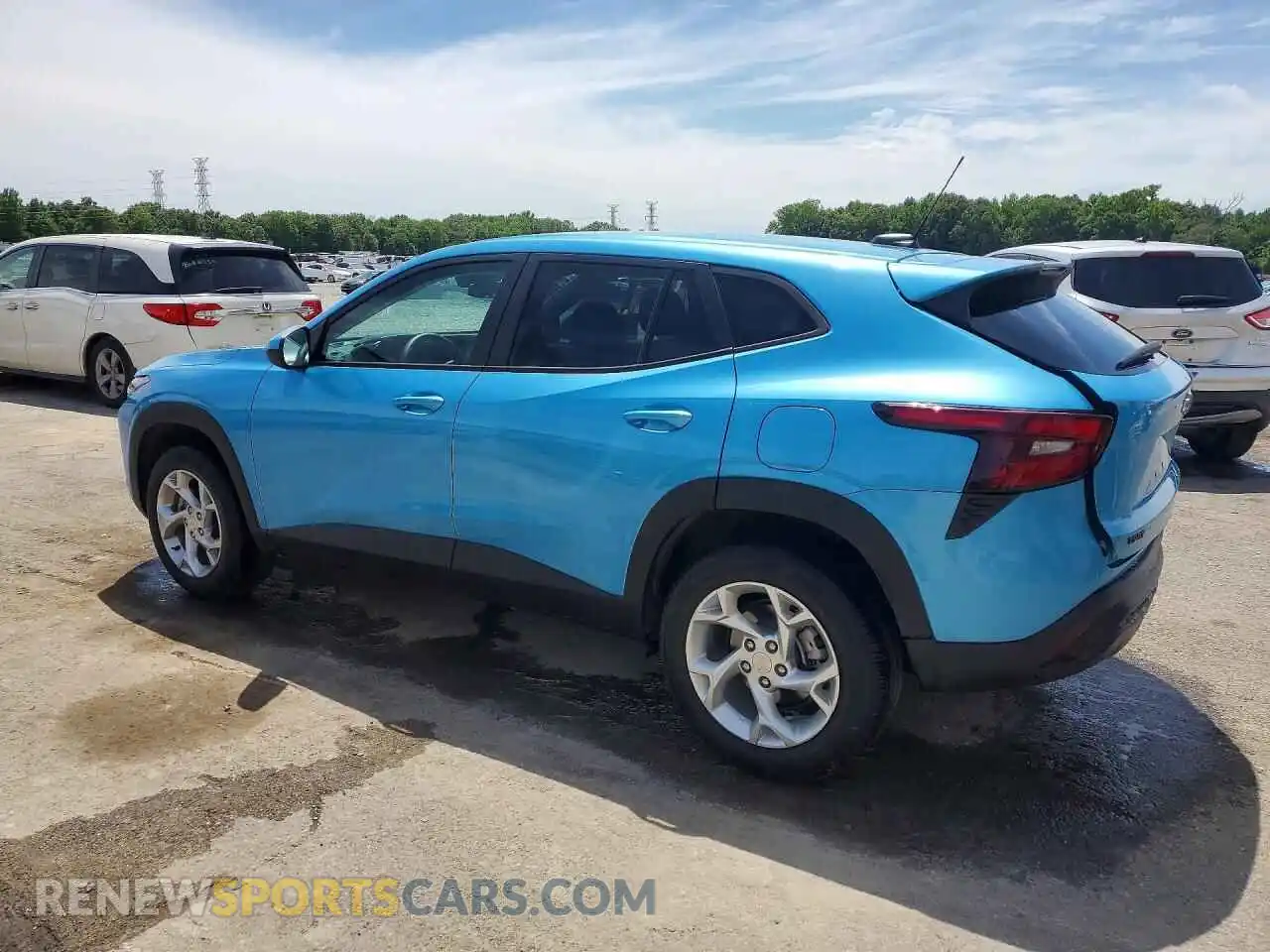 2 Photograph of a damaged car KL77LFEPXSC030636 CHEVROLET TRAX 2025