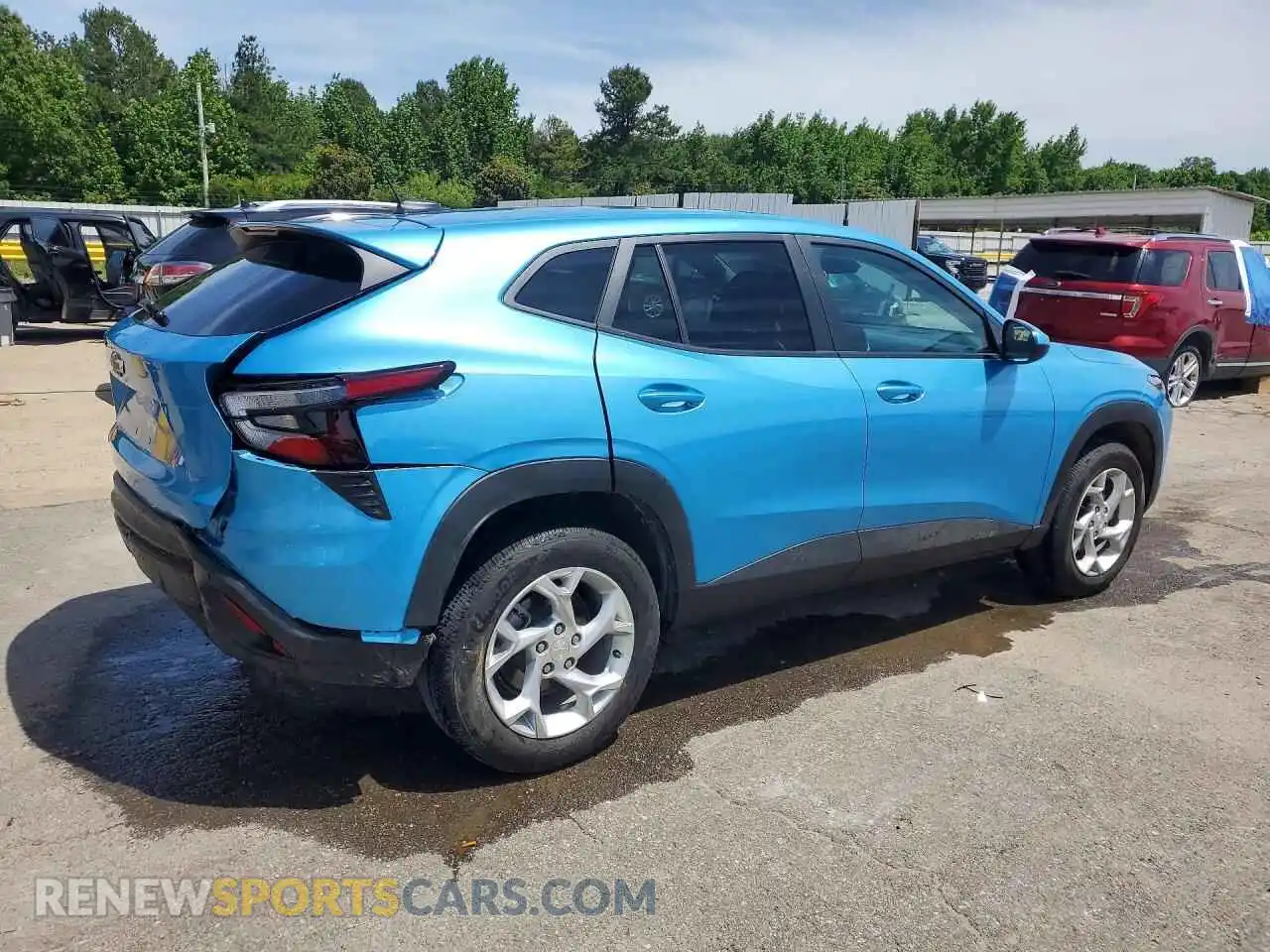3 Photograph of a damaged car KL77LFEPXSC030636 CHEVROLET TRAX 2025