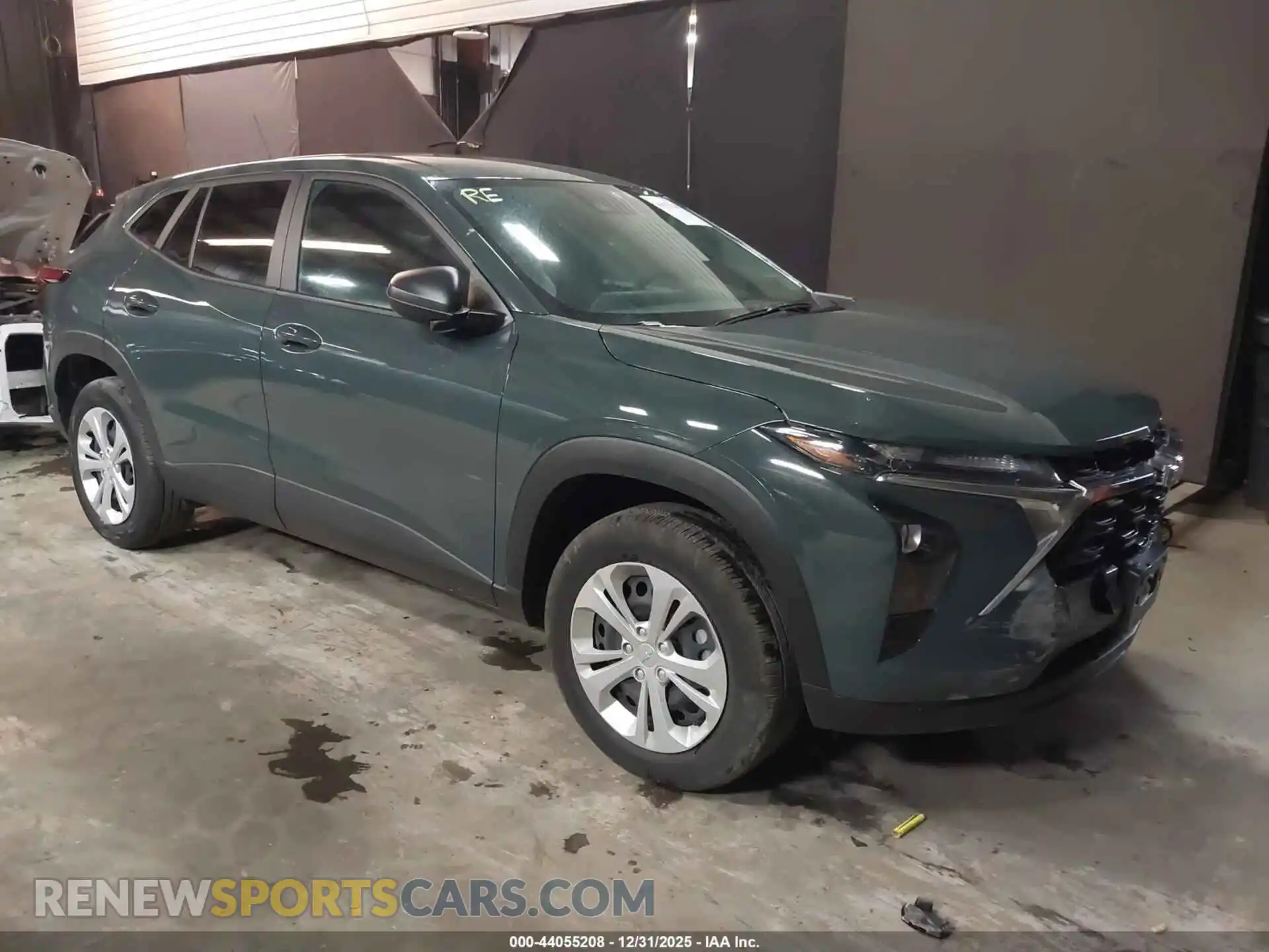 1 Photograph of a damaged car KL77LFEPXSC070988 CHEVROLET TRAX 2025