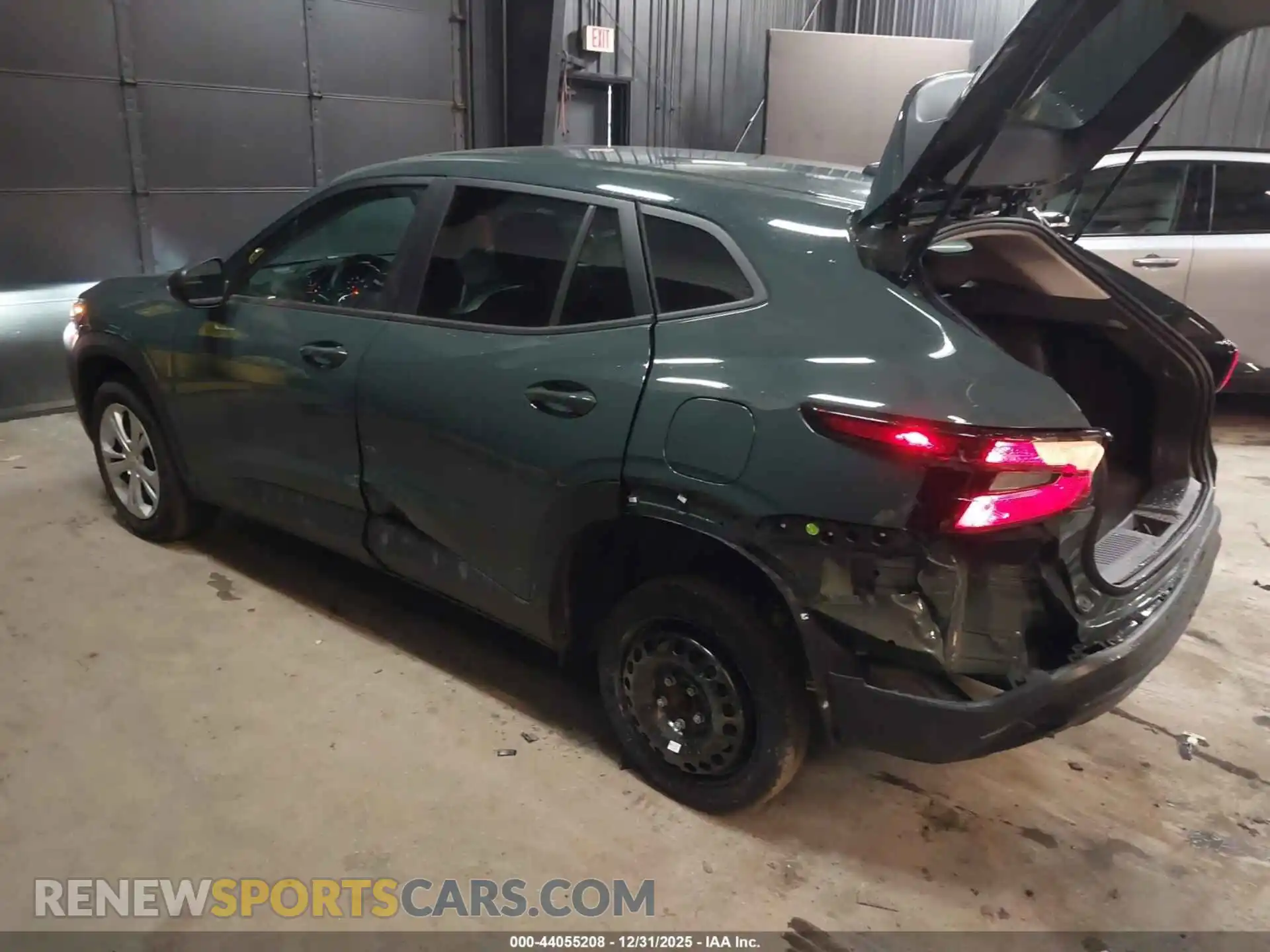 3 Photograph of a damaged car KL77LFEPXSC070988 CHEVROLET TRAX 2025