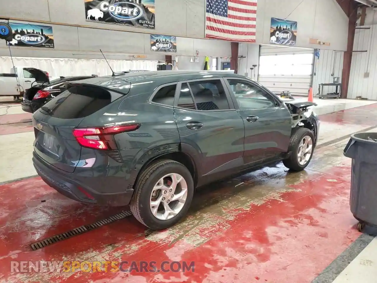 3 Фотография поврежденного автомобиля KL77LFEPXSC088326 CHEVROLET TRAX 2025
