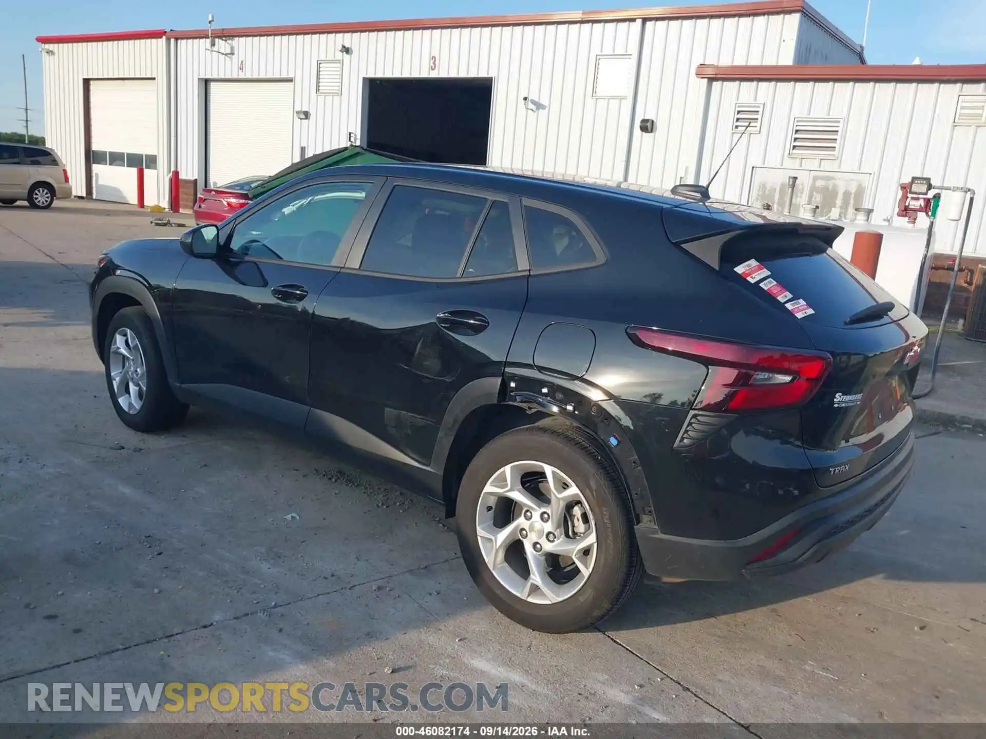 3 Photograph of a damaged car KL77LFEPXSC103407 CHEVROLET TRAX 2025