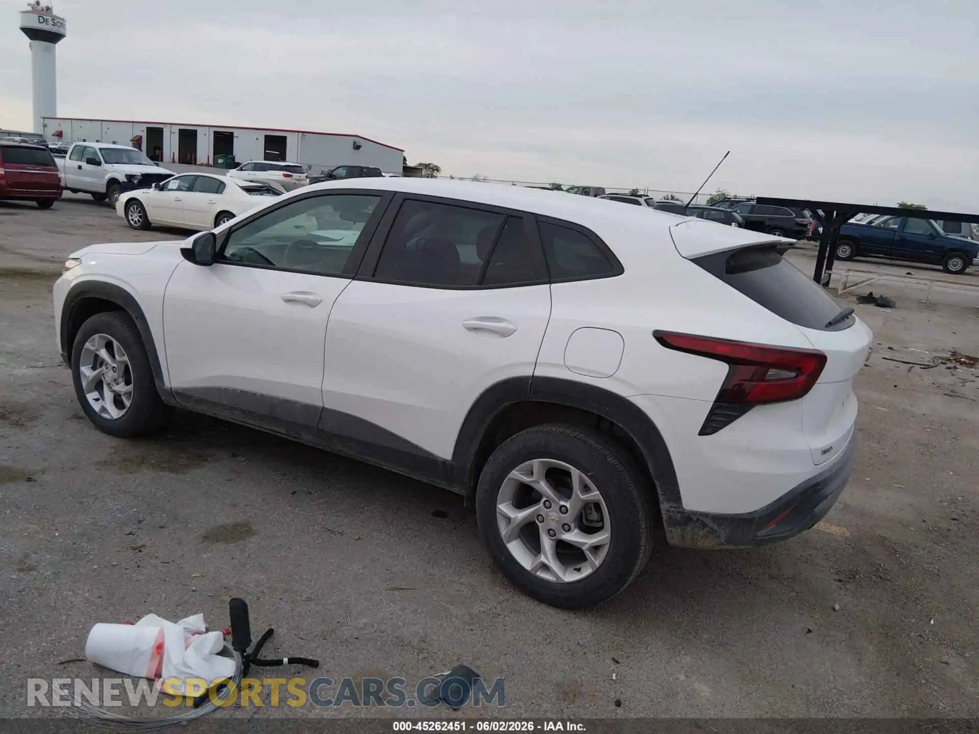 3 Photograph of a damaged car KL77LFEPXSC229248 CHEVROLET TRAX 2025