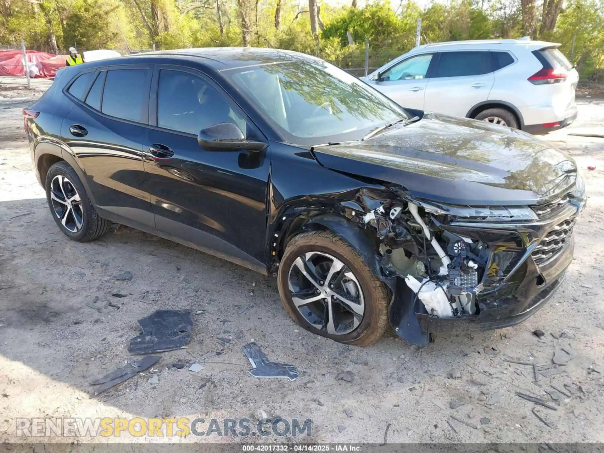 1 Photograph of a damaged car KL77LGEP0SC099616 CHEVROLET TRAX 2025