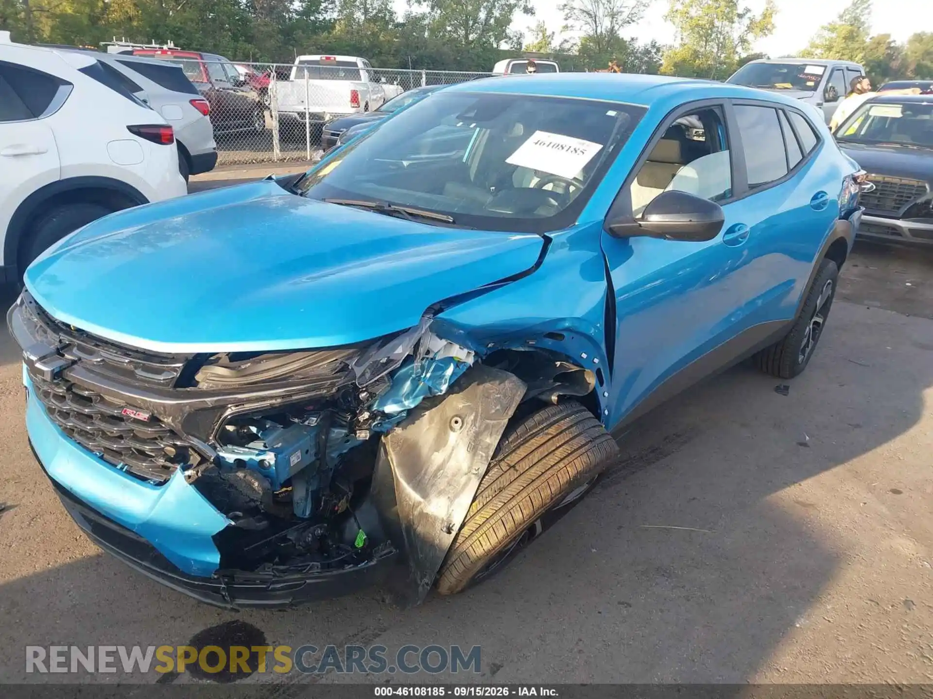 2 Photograph of a damaged car KL77LGEP0SC151469 CHEVROLET TRAX 2025