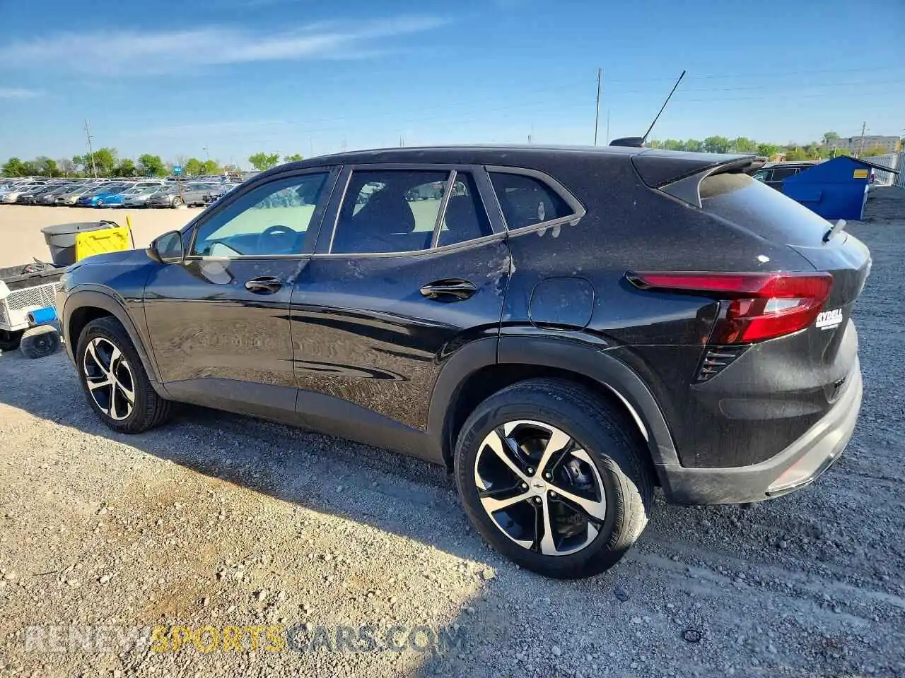 2 Photograph of a damaged car KL77LGEP0SC286905 CHEVROLET TRAX 2025