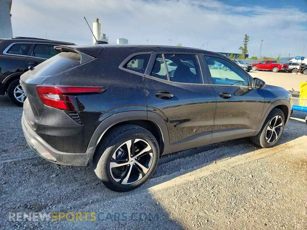 3 Photograph of a damaged car KL77LGEP0SC286905 CHEVROLET TRAX 2025