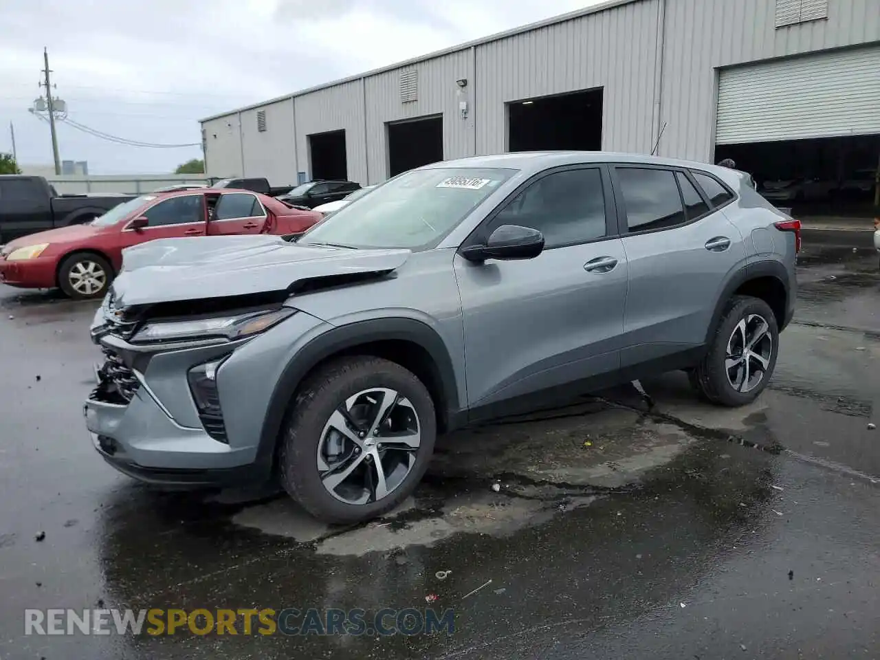 1 Photograph of a damaged car KL77LGEP0SC298908 CHEVROLET TRAX 2025