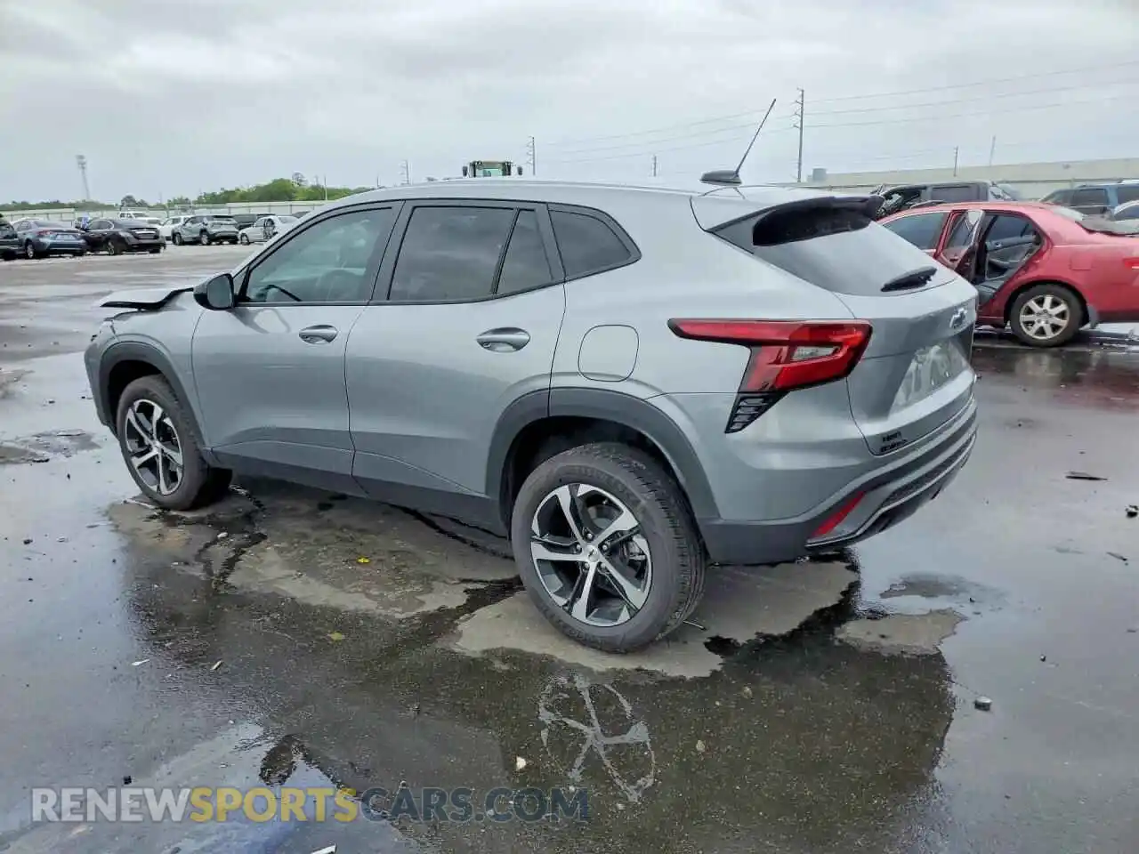 2 Photograph of a damaged car KL77LGEP0SC298908 CHEVROLET TRAX 2025
