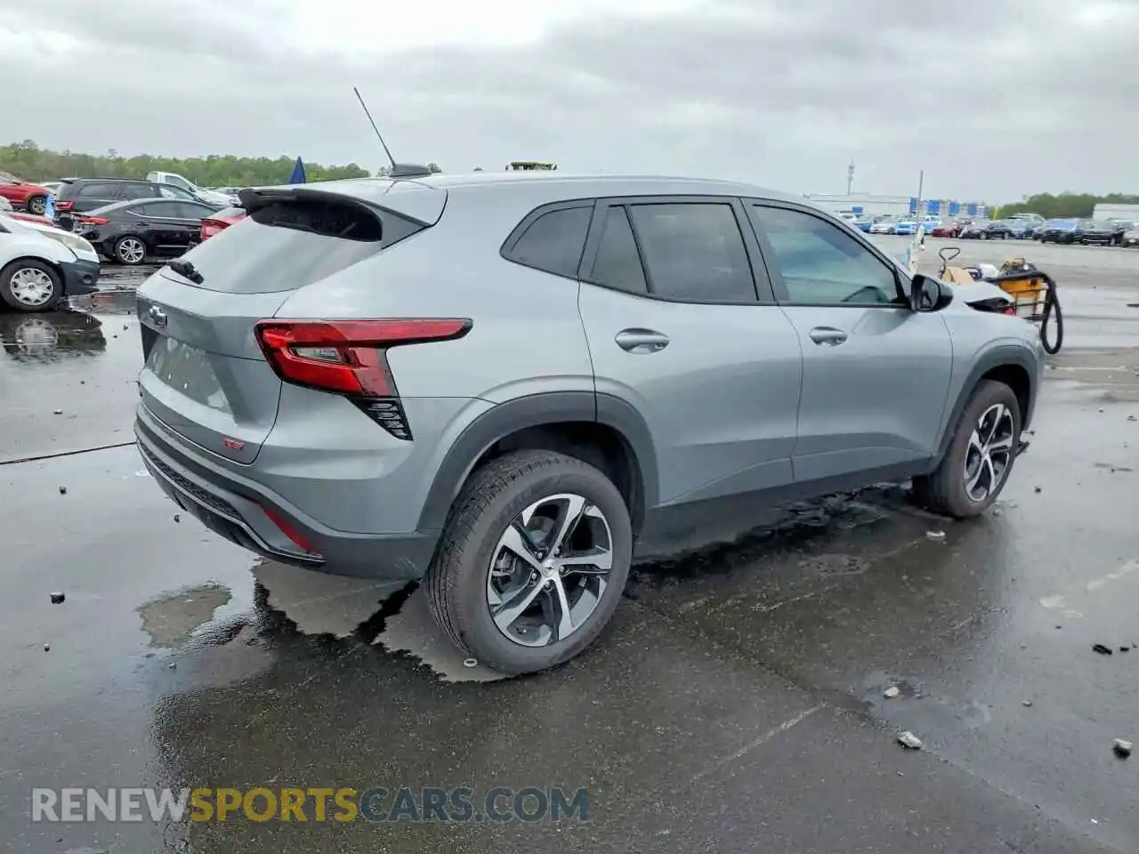 3 Photograph of a damaged car KL77LGEP0SC298908 CHEVROLET TRAX 2025