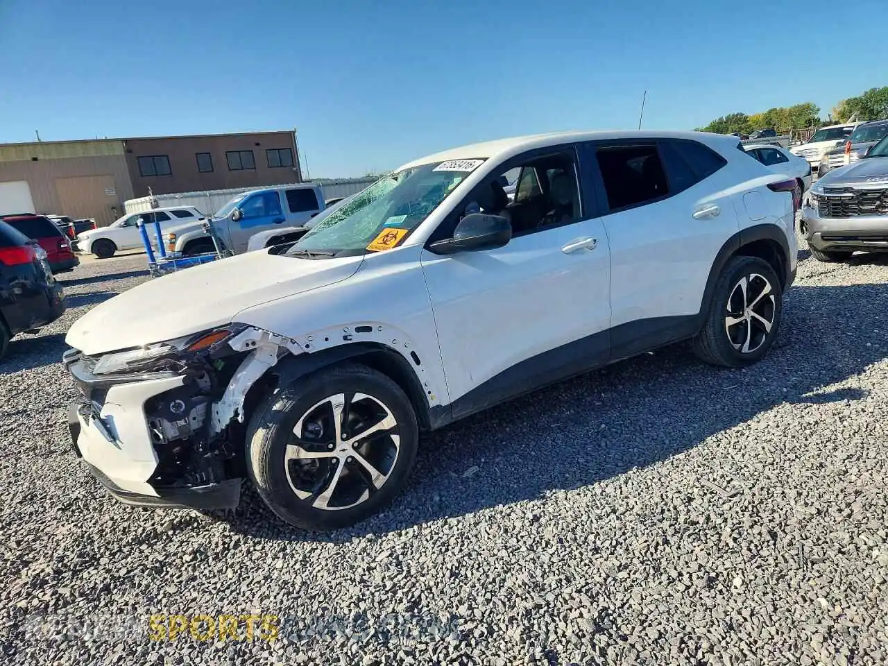 1 Photograph of a damaged car KL77LGEP1SC056841 CHEVROLET TRAX 2025