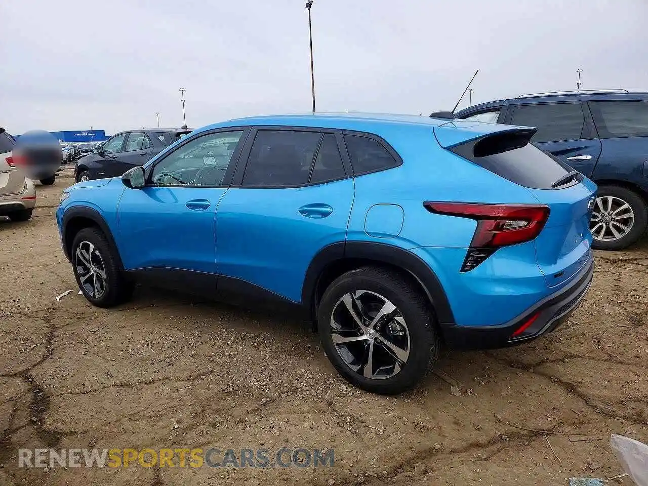 2 Photograph of a damaged car KL77LGEP1SC158818 CHEVROLET TRAX 2025