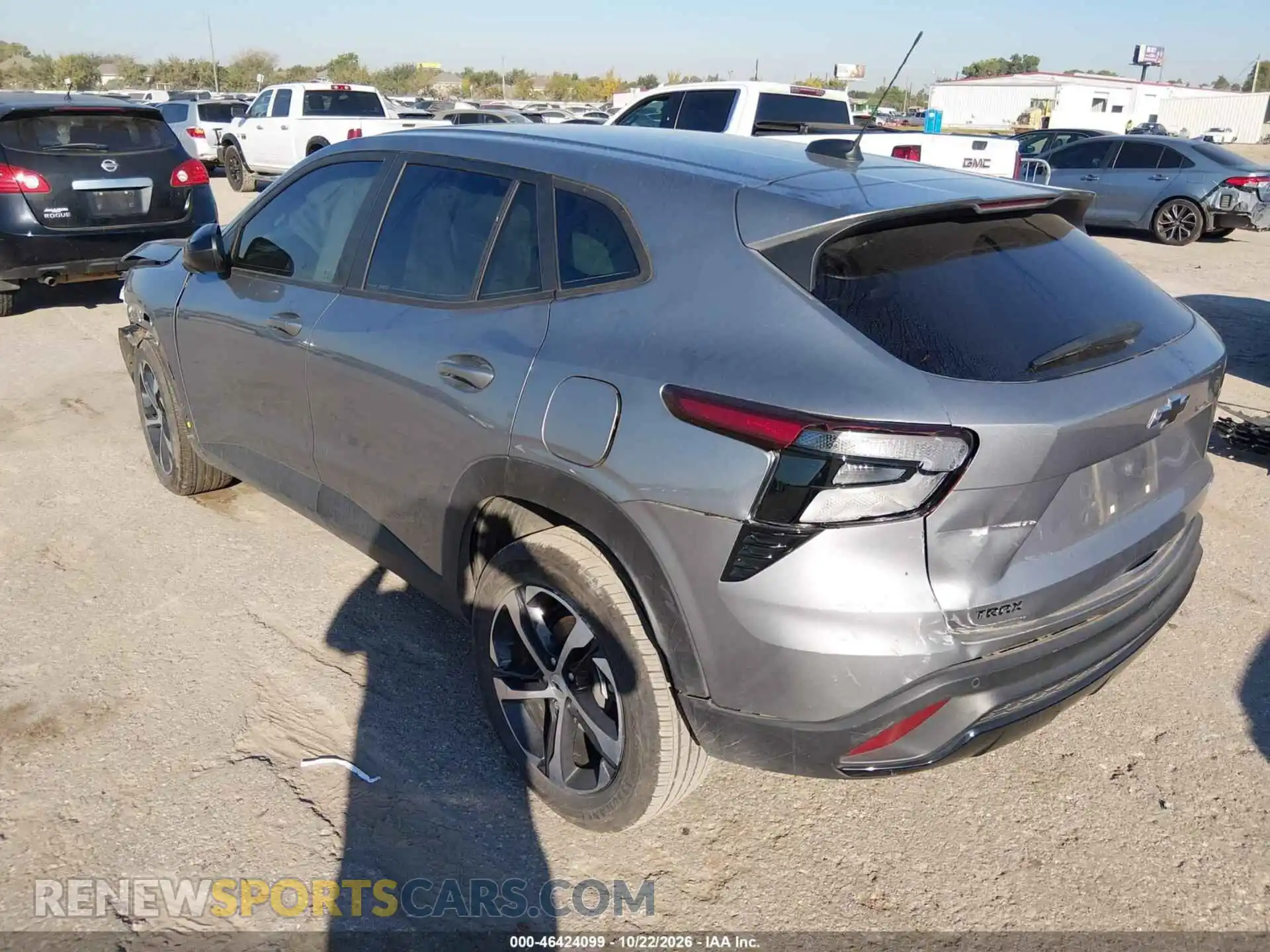 3 Фотография поврежденного автомобиля KL77LGEP1SC191608 CHEVROLET TRAX 2025