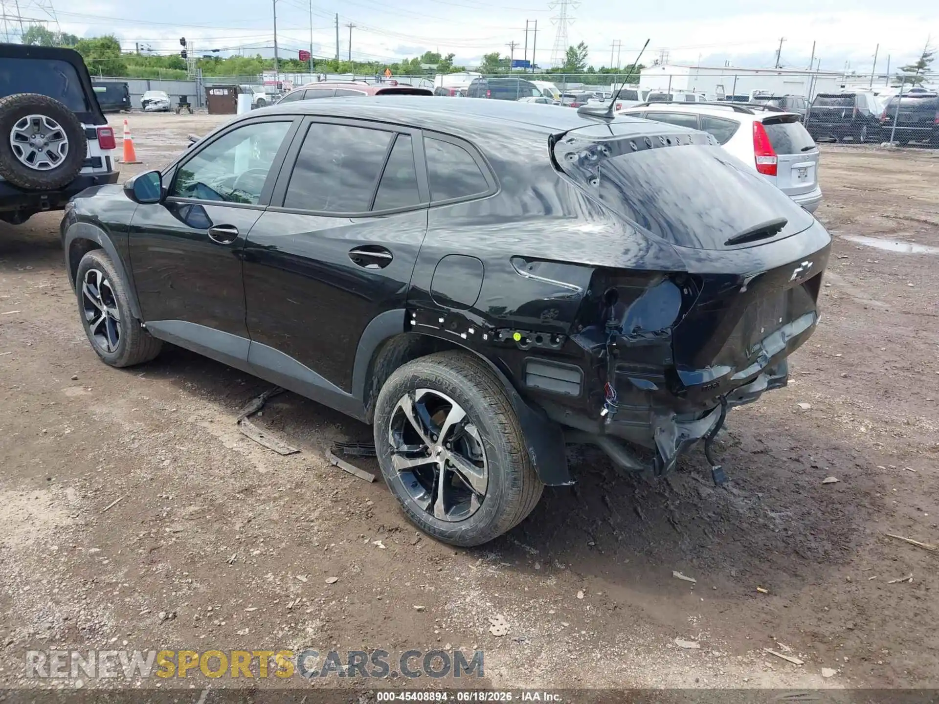 3 Фотография поврежденного автомобиля KL77LGEP1SC236322 CHEVROLET TRAX 2025