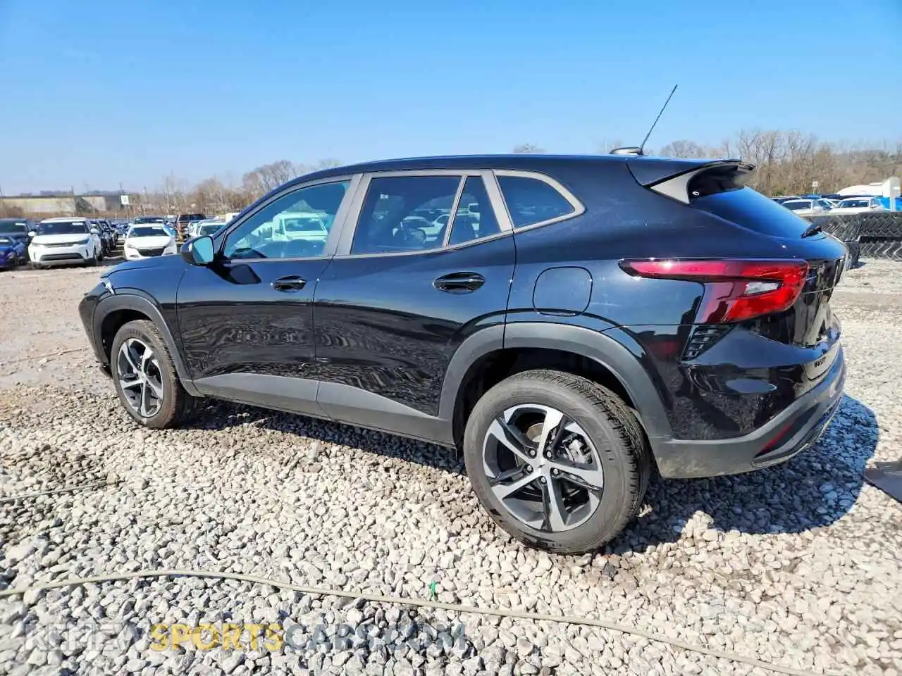 2 Photograph of a damaged car KL77LGEP1SC299842 CHEVROLET TRAX 2025