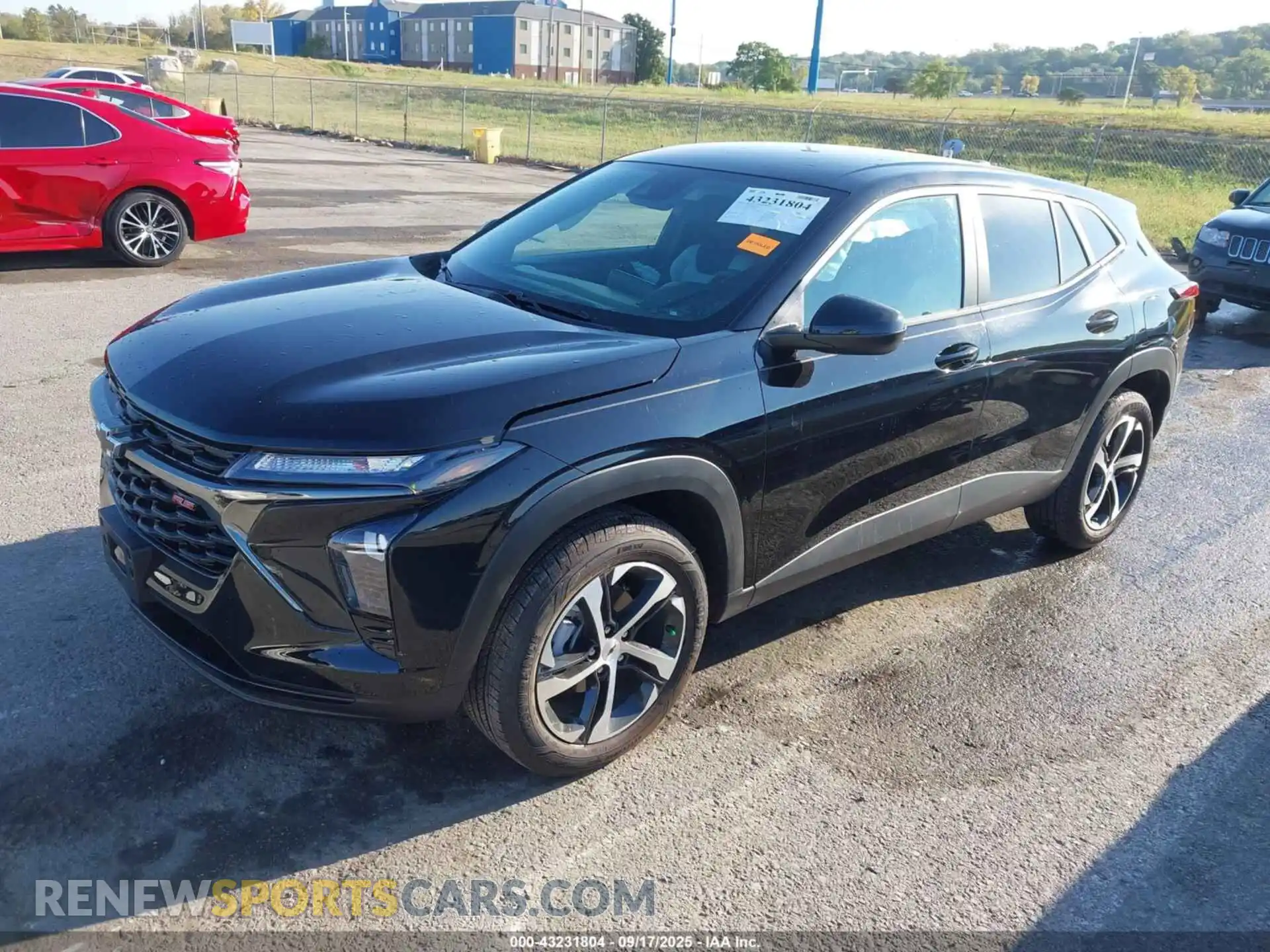 2 Photograph of a damaged car KL77LGEP1SC305557 CHEVROLET TRAX 2025