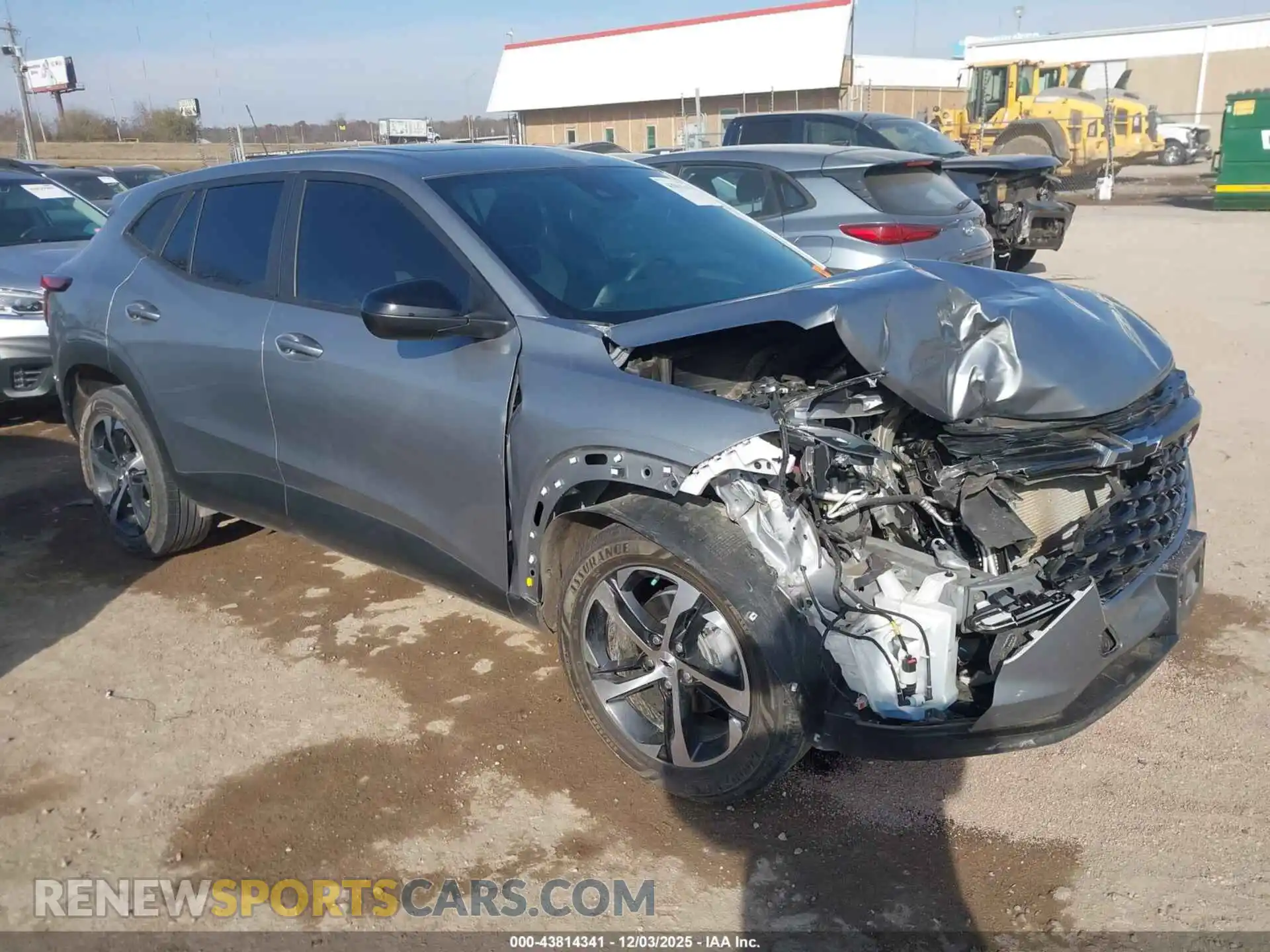 1 Фотография поврежденного автомобиля KL77LGEP2SC017188 CHEVROLET TRAX 2025