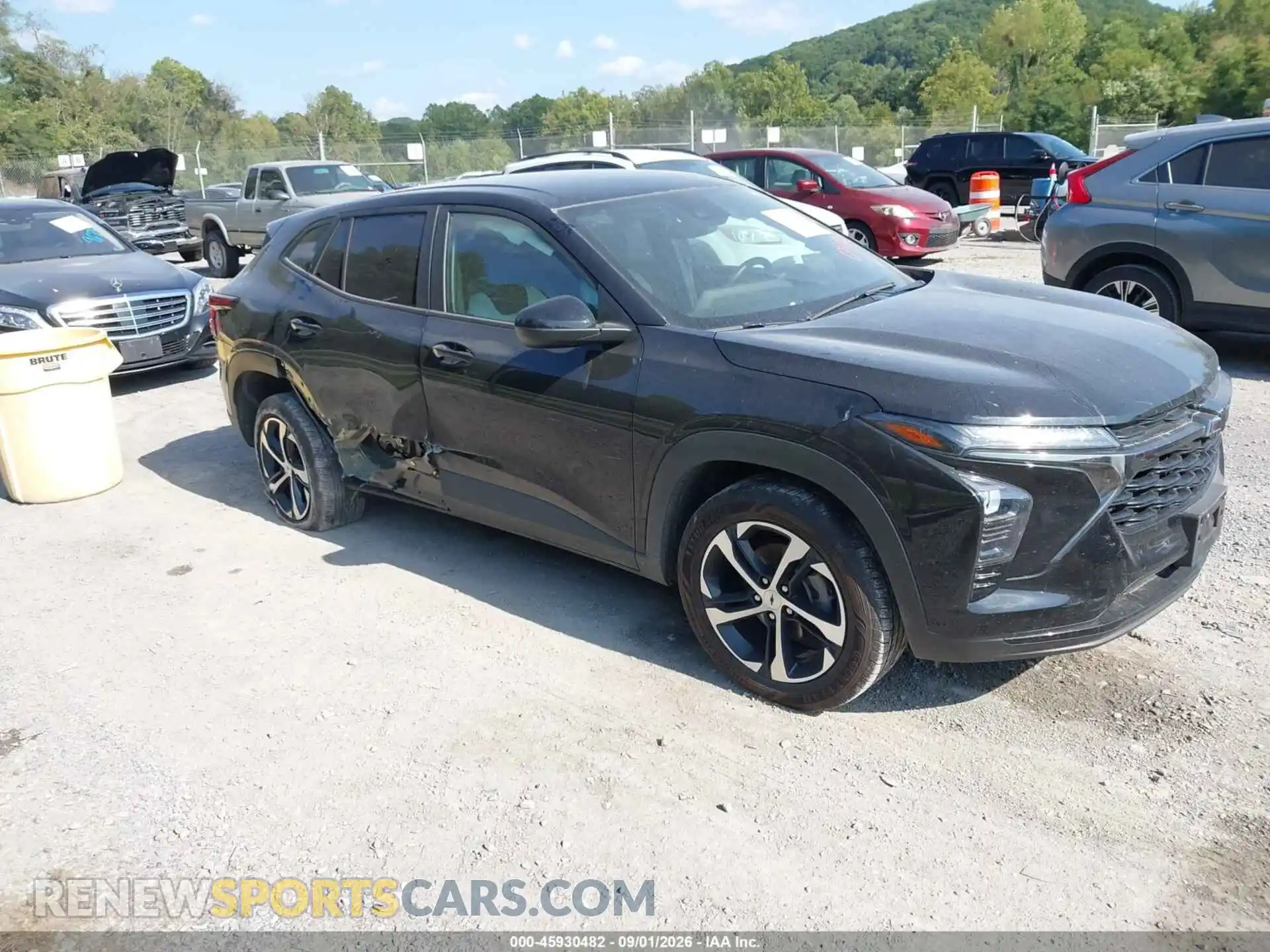1 Photograph of a damaged car KL77LGEP2SC176017 CHEVROLET TRAX 2025
