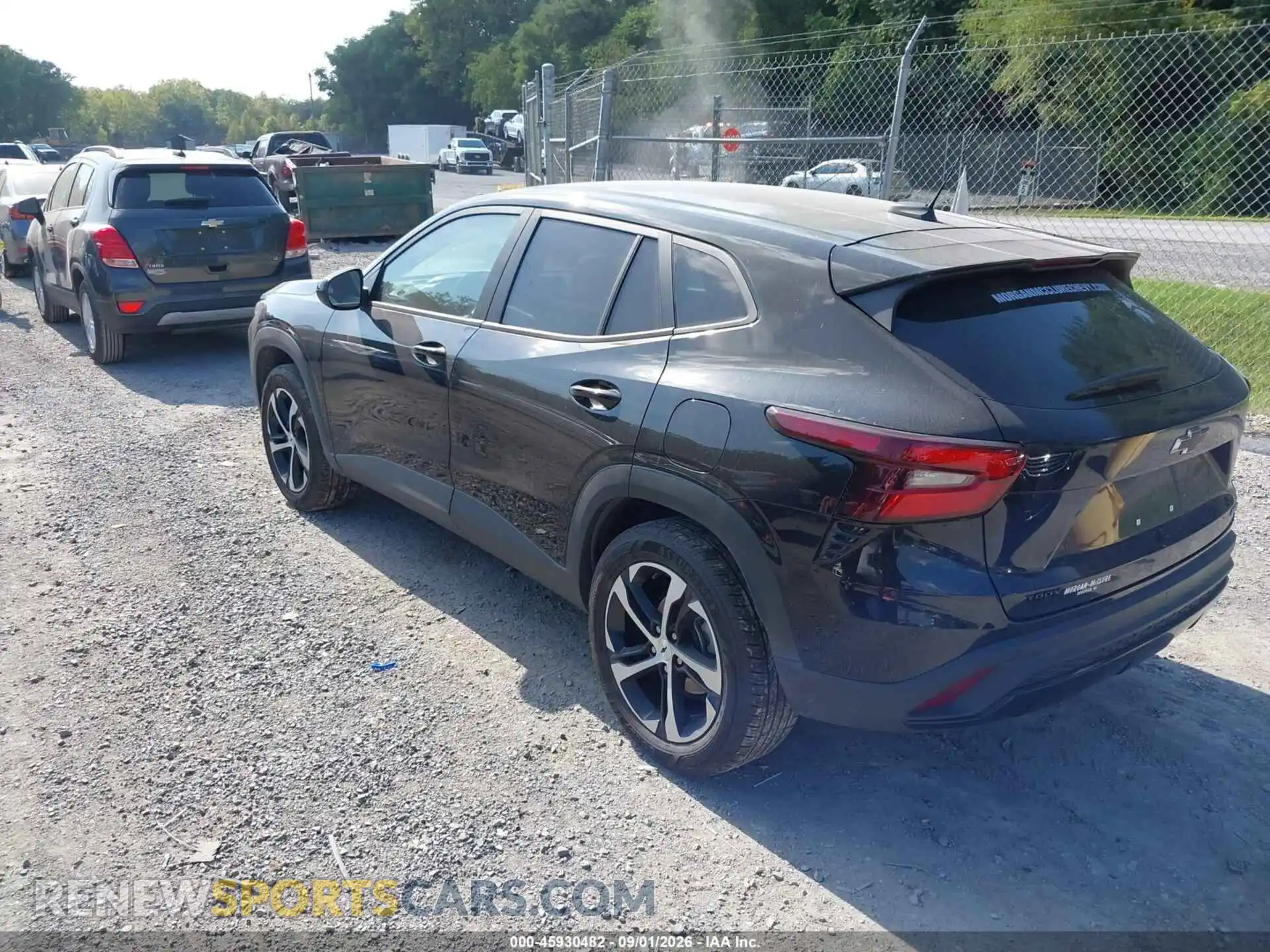 3 Photograph of a damaged car KL77LGEP2SC176017 CHEVROLET TRAX 2025