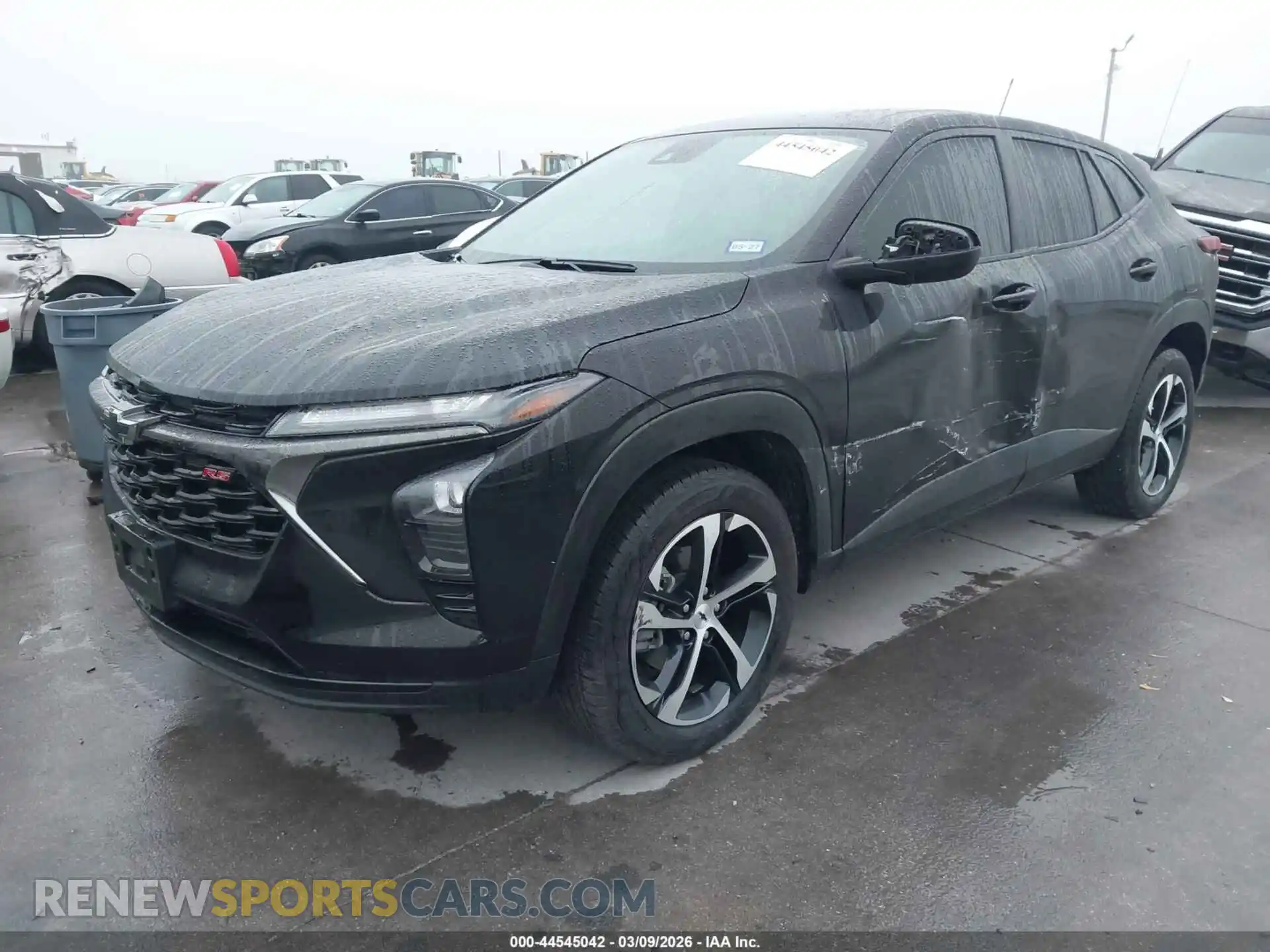 2 Photograph of a damaged car KL77LGEP2SC284928 CHEVROLET TRAX 2025