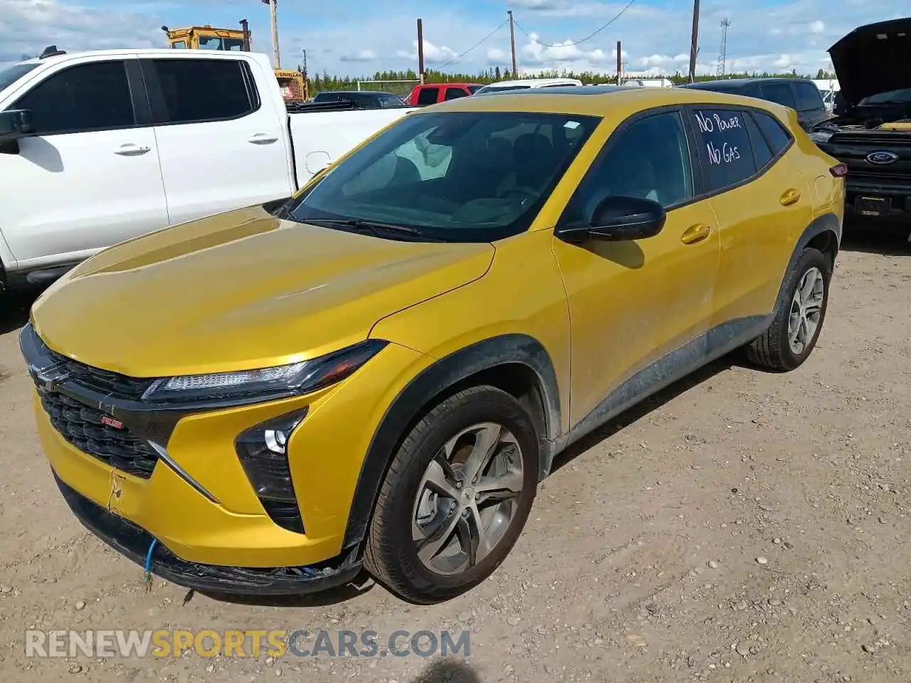 1 Фотография поврежденного автомобиля KL77LGEP3SC017104 CHEVROLET TRAX 2025