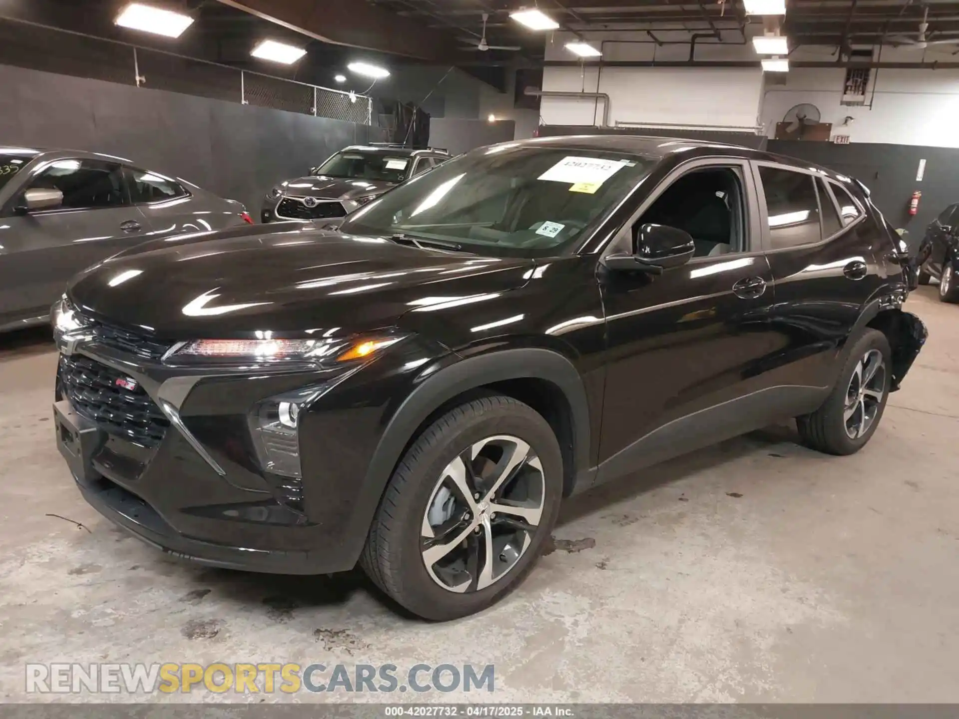 2 Photograph of a damaged car KL77LGEP3SC049339 CHEVROLET TRAX 2025