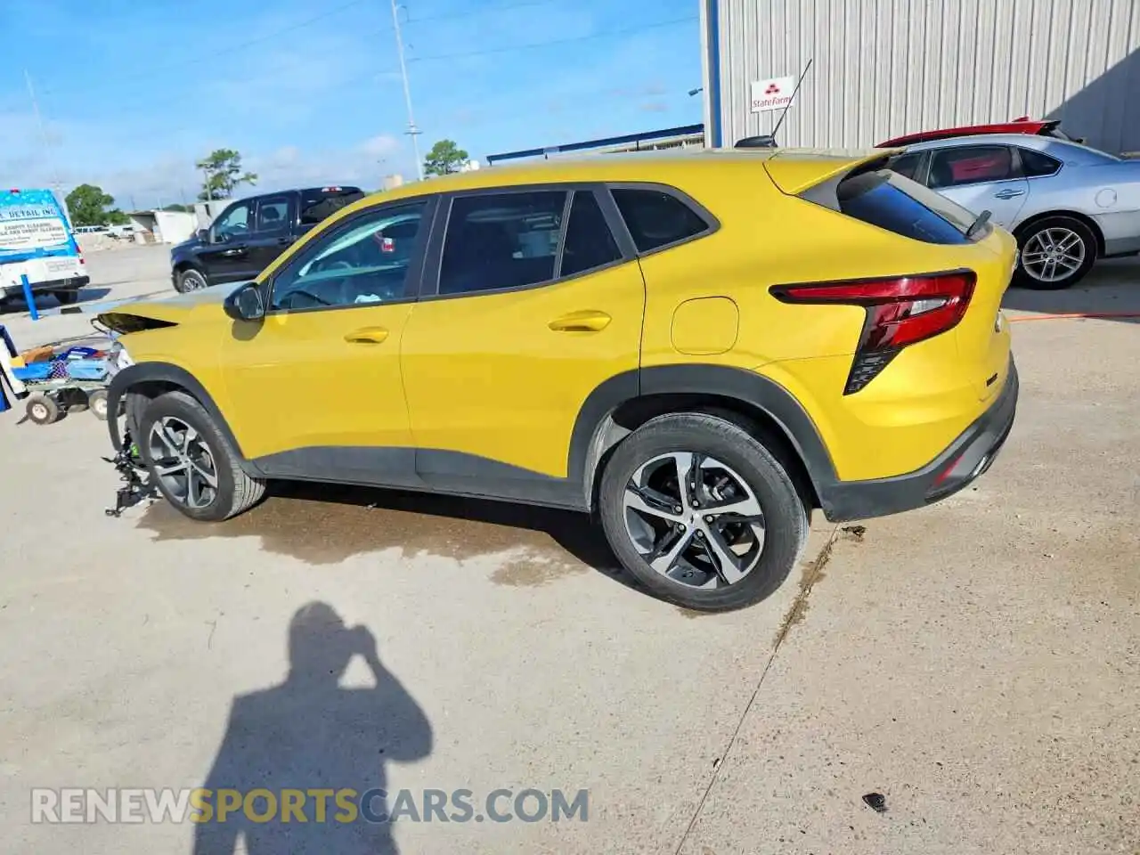 3 fotografías del automóvil dañado KL77LGEP3SC069140 CHEVROLET TRAX 2025