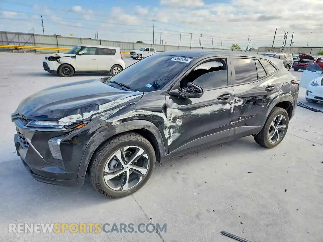 1 Photograph of a damaged car KL77LGEP3SC162160 CHEVROLET TRAX 2025