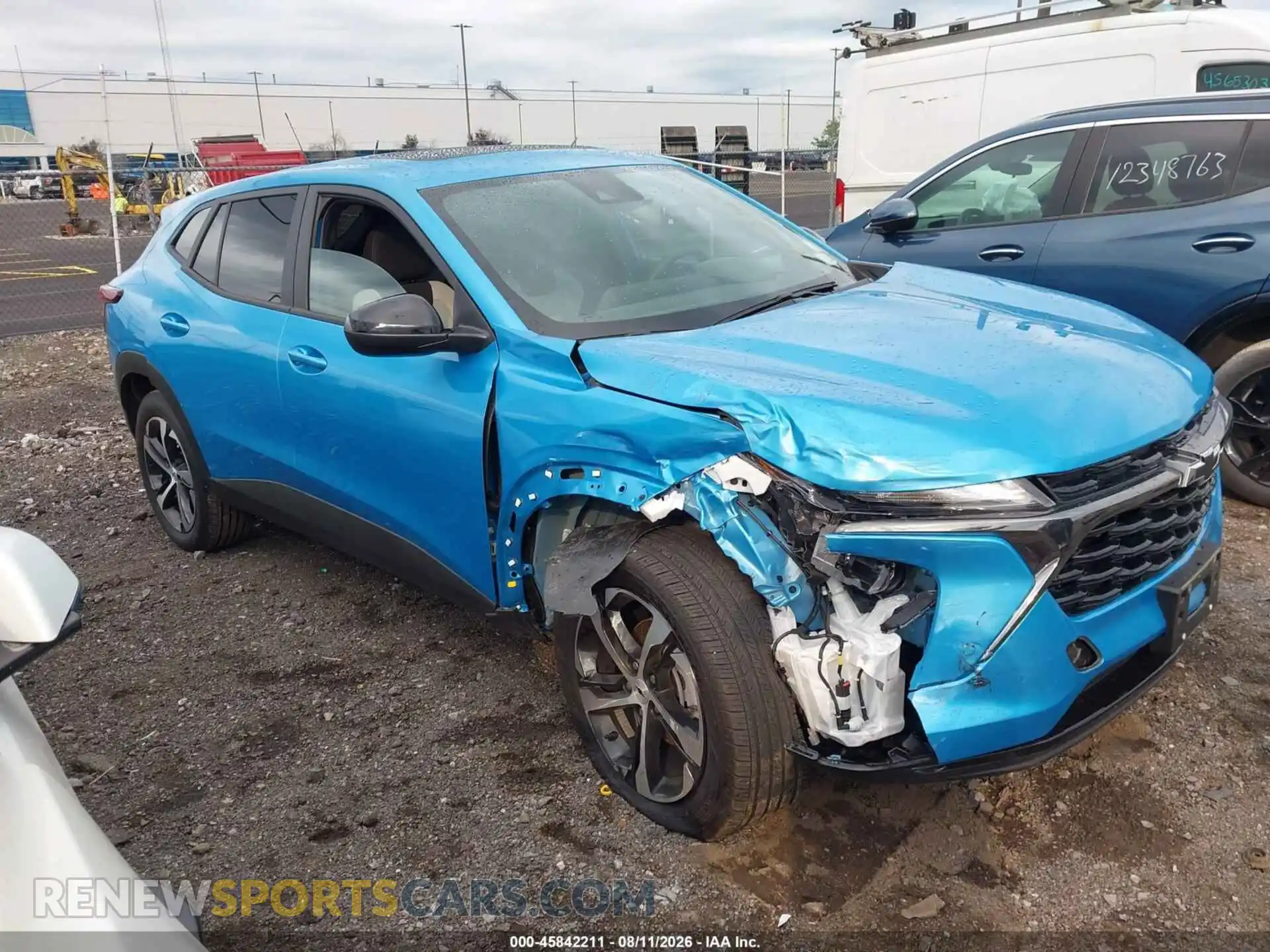 1 fotografías del automóvil dañado KL77LGEP3SC169920 CHEVROLET TRAX 2025