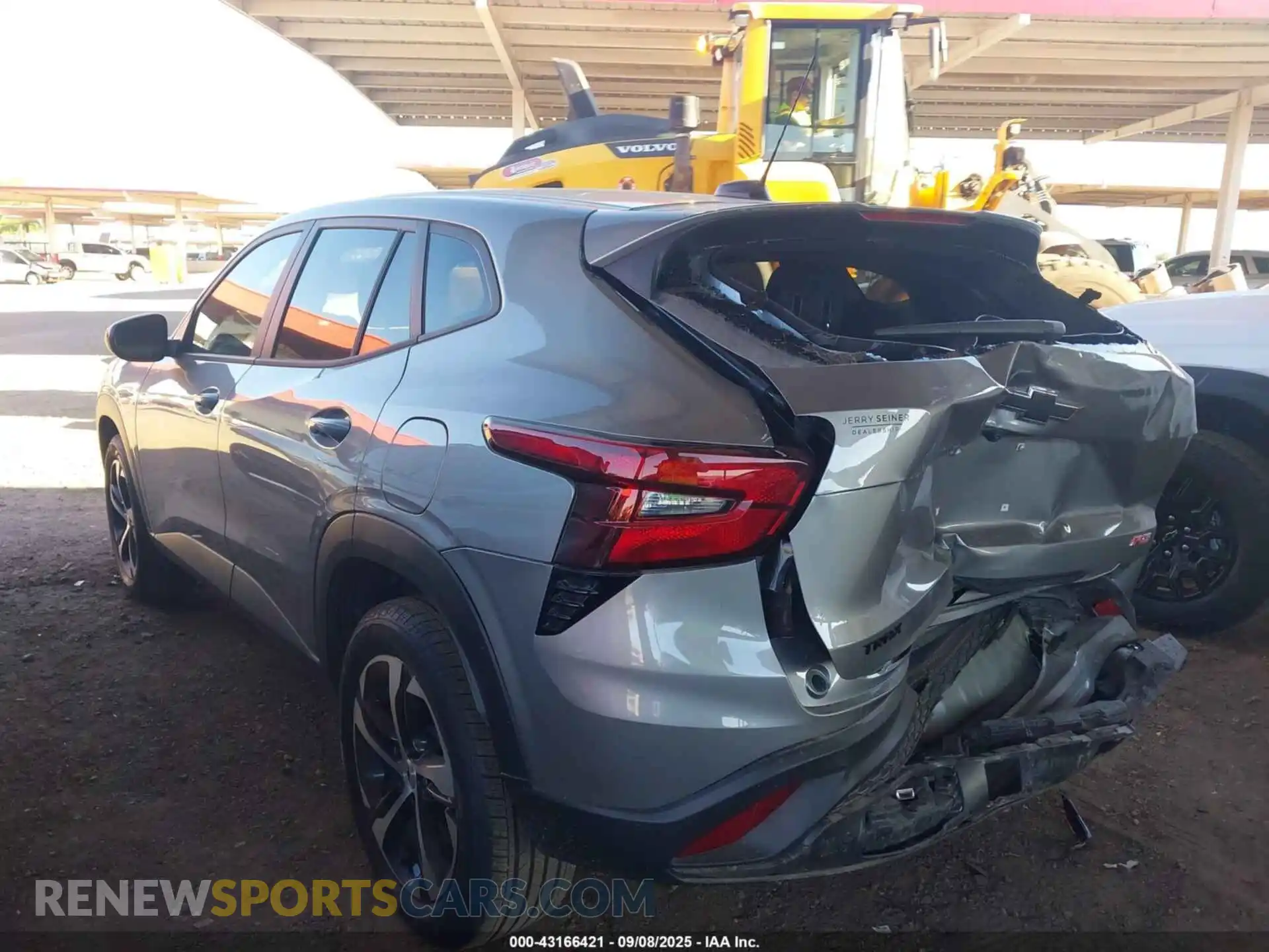 3 Photograph of a damaged car KL77LGEP3SC172414 CHEVROLET TRAX 2025