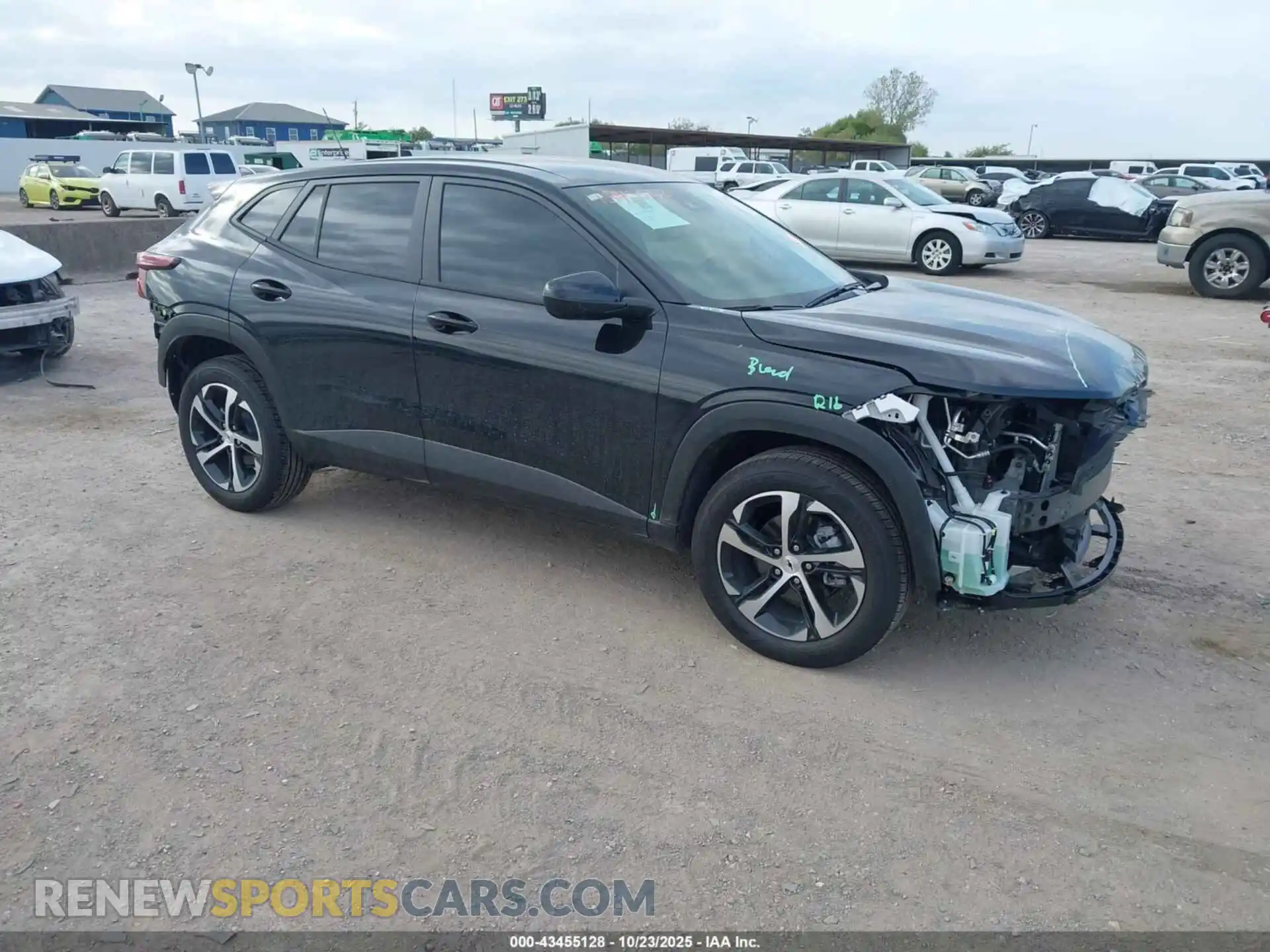 1 Photograph of a damaged car KL77LGEP3SC328922 CHEVROLET TRAX 2025