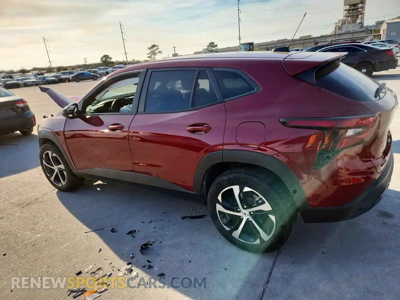 2 Photograph of a damaged car KL77LGEP4SC006001 CHEVROLET TRAX 2025
